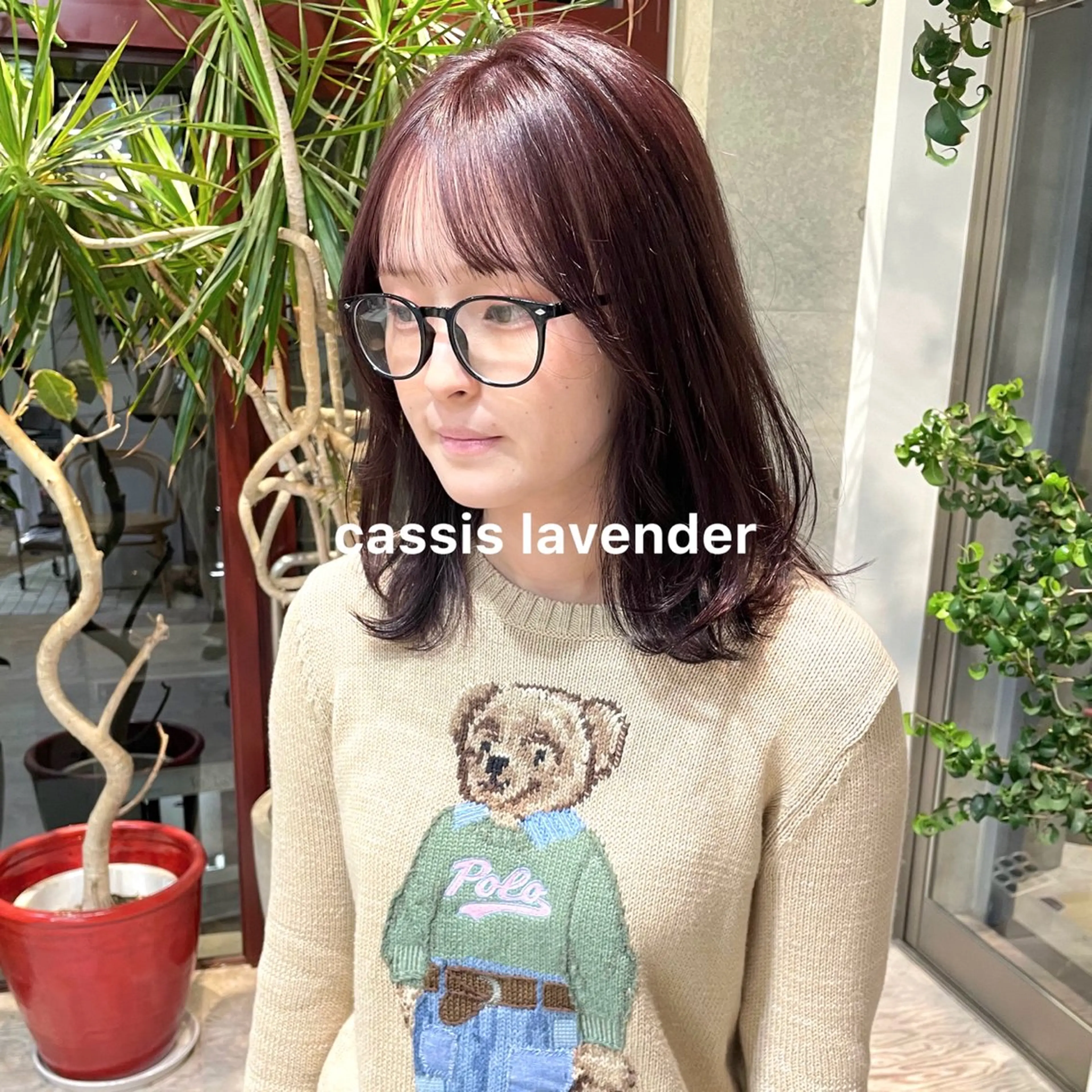 カラー ヘアカラー トリートメント 暖色カラー推し/ トヤエリコのヘアスタイル