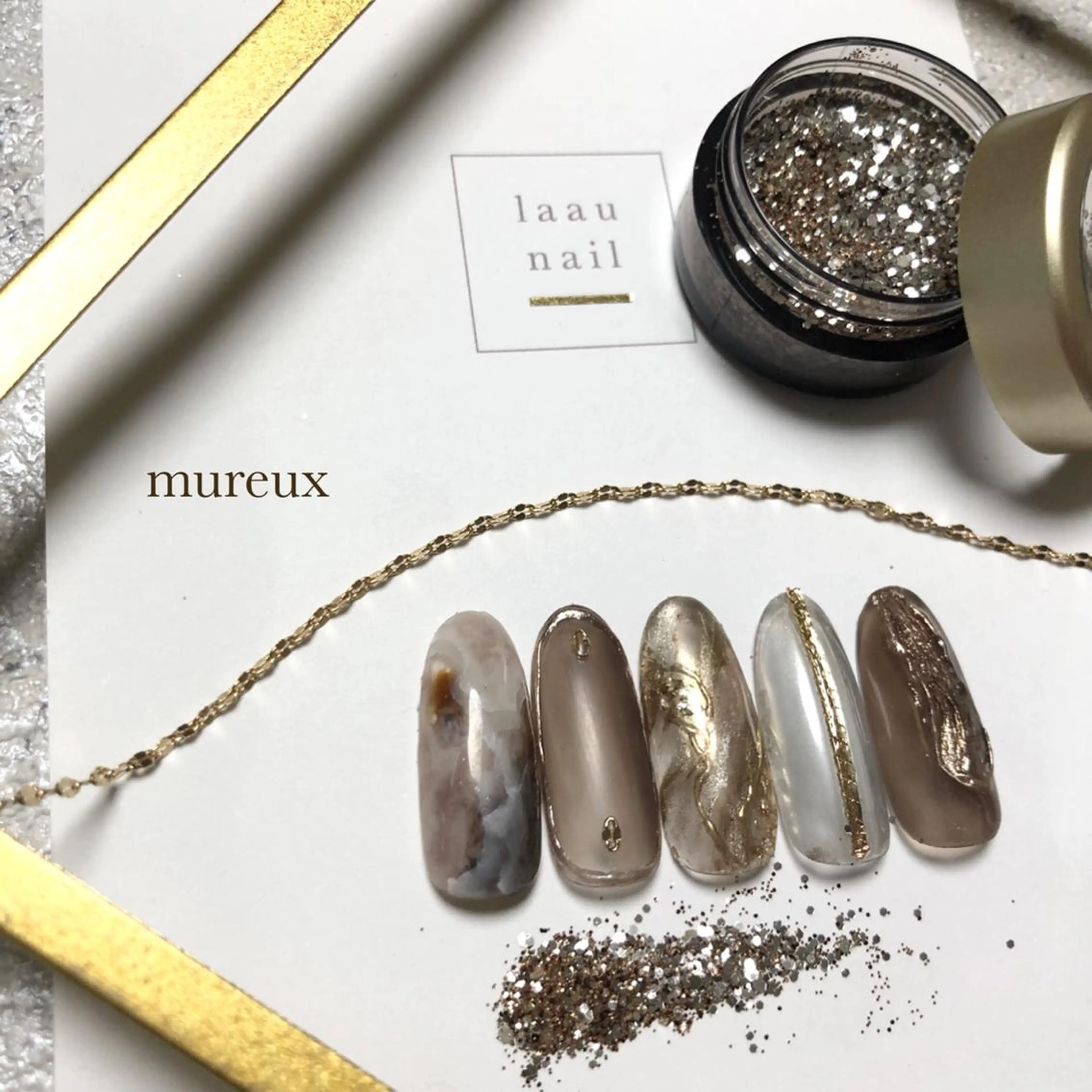 ネイル ハンドネイル mureux ∵ayakaのネイルデザイン