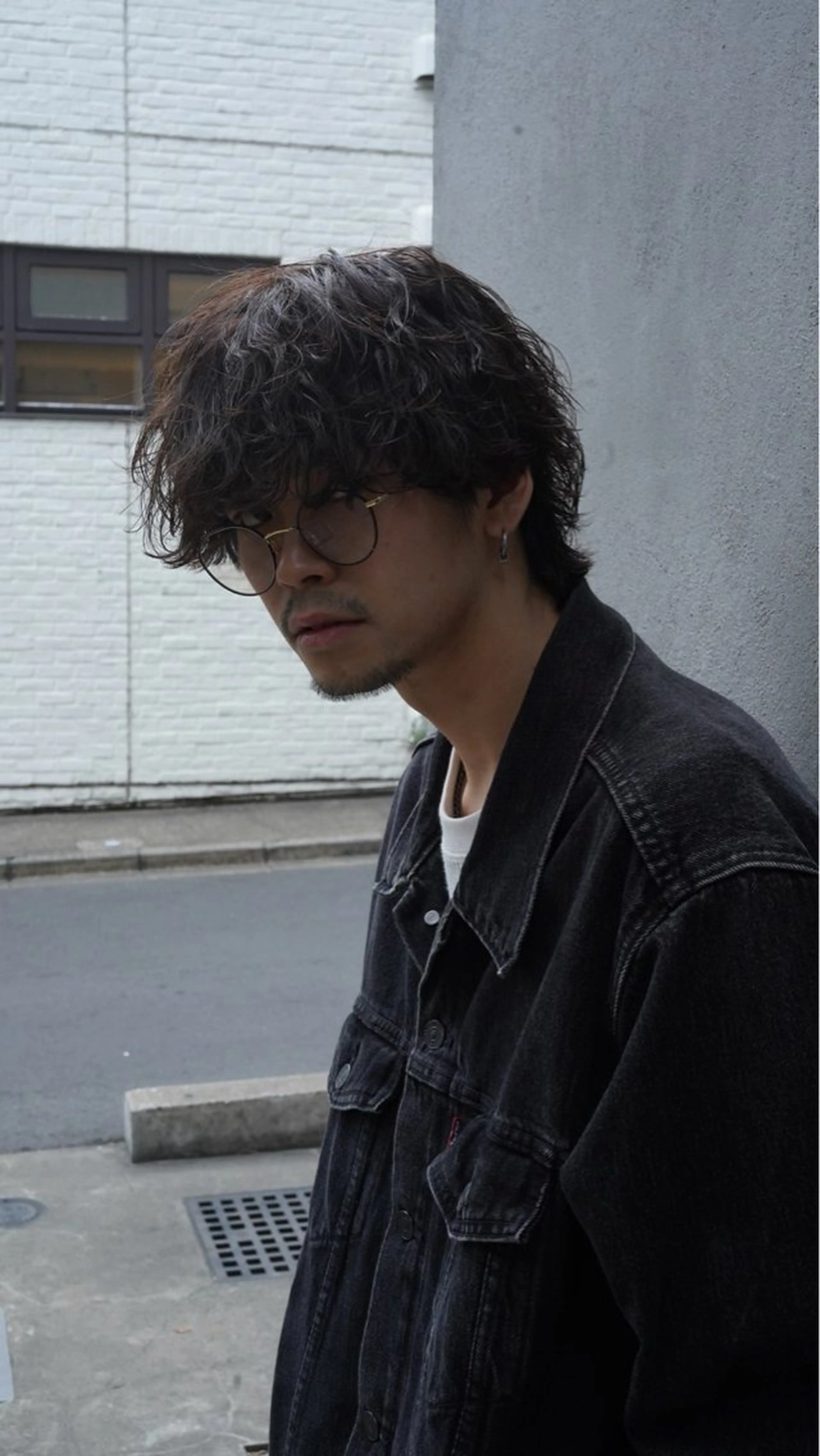 ミディアム パーマ メンズ fifth 今西翔汰のヘアスタイル