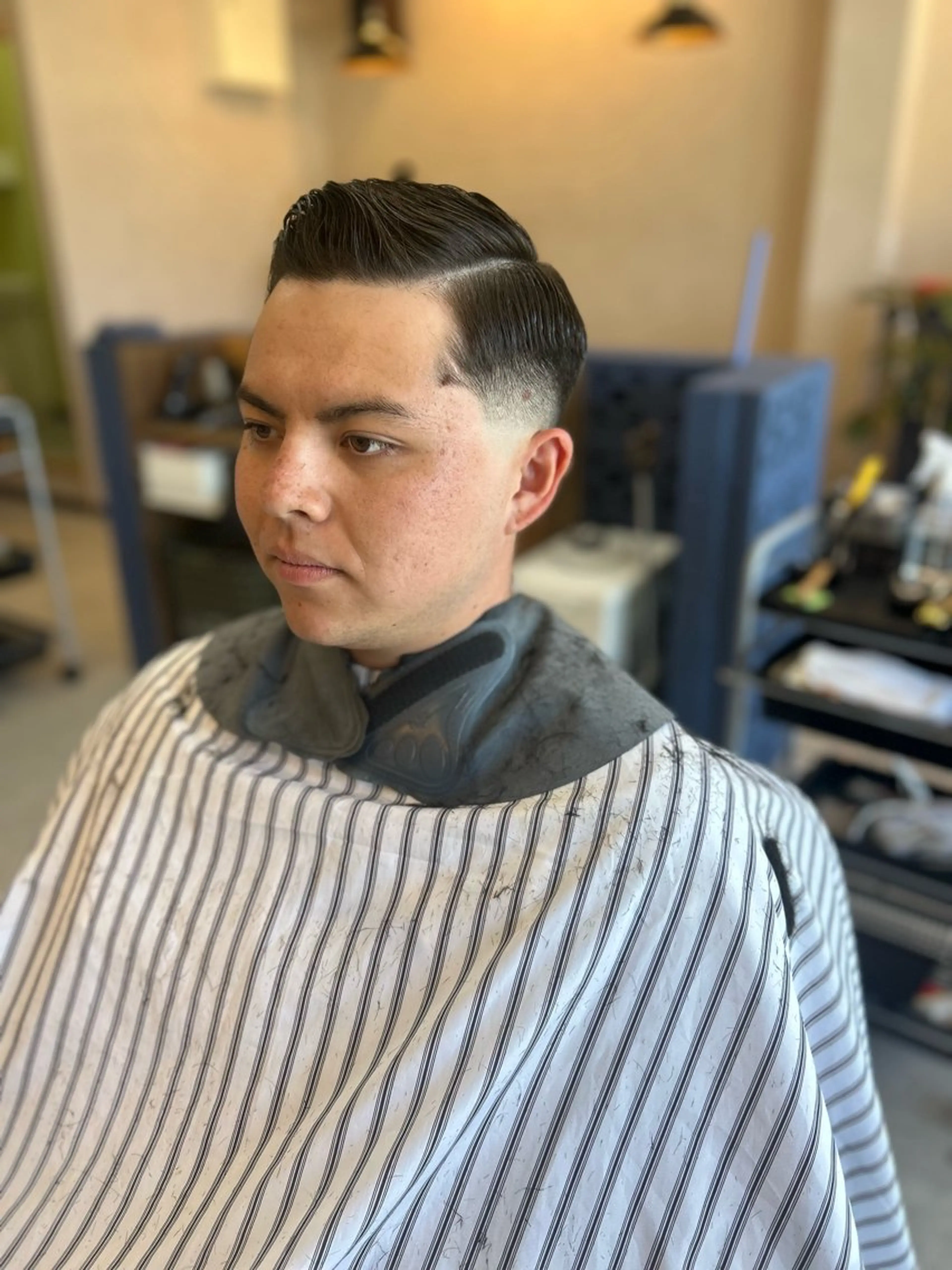 ショート メンズ カット THEBARBER TEN所属・伊禮 海凪のヘアスタイル