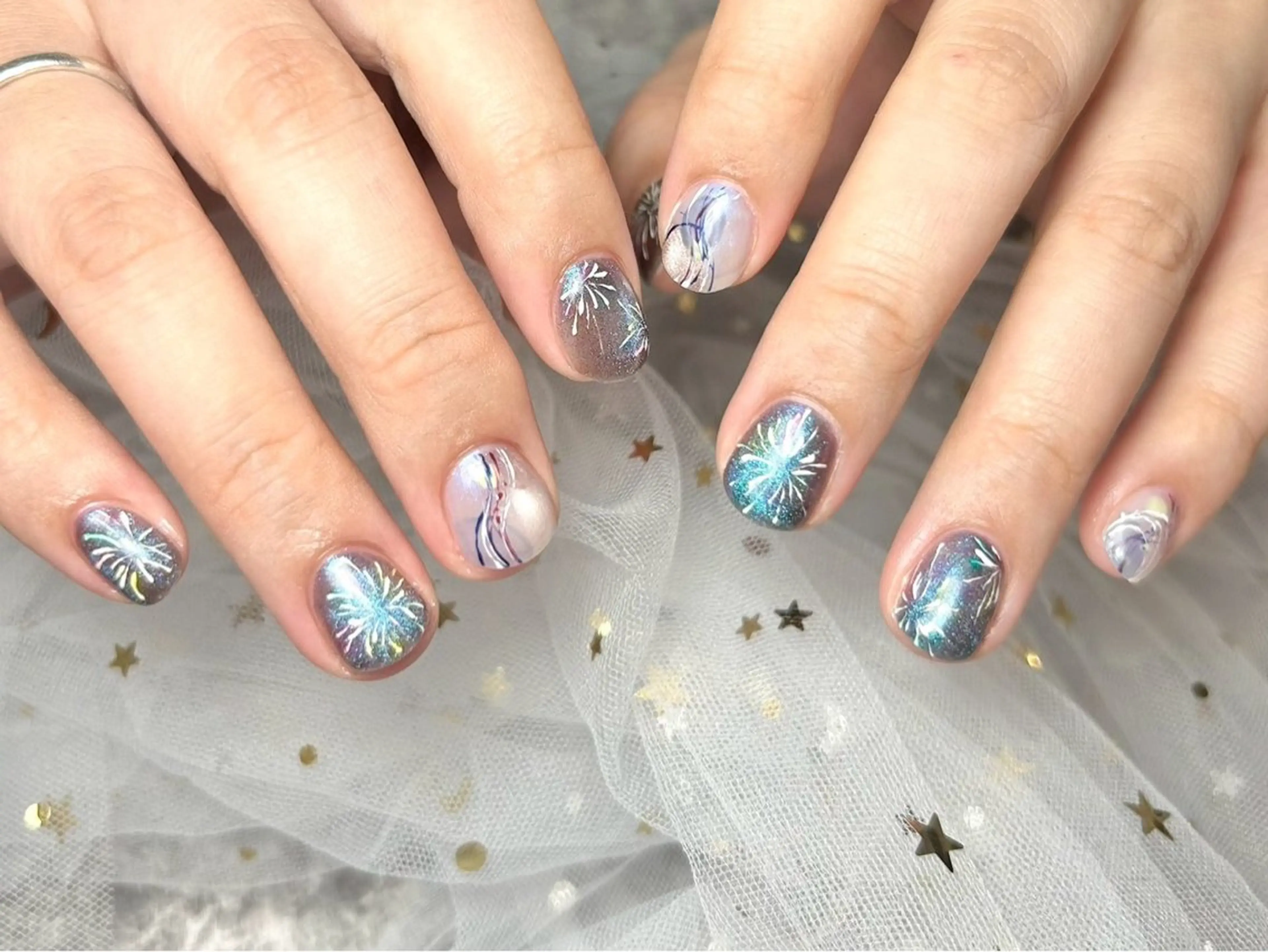 ネイル ジェルネイル M nail salon所属・Mnailsalon フィルイン対応サロンのネイルデザイン