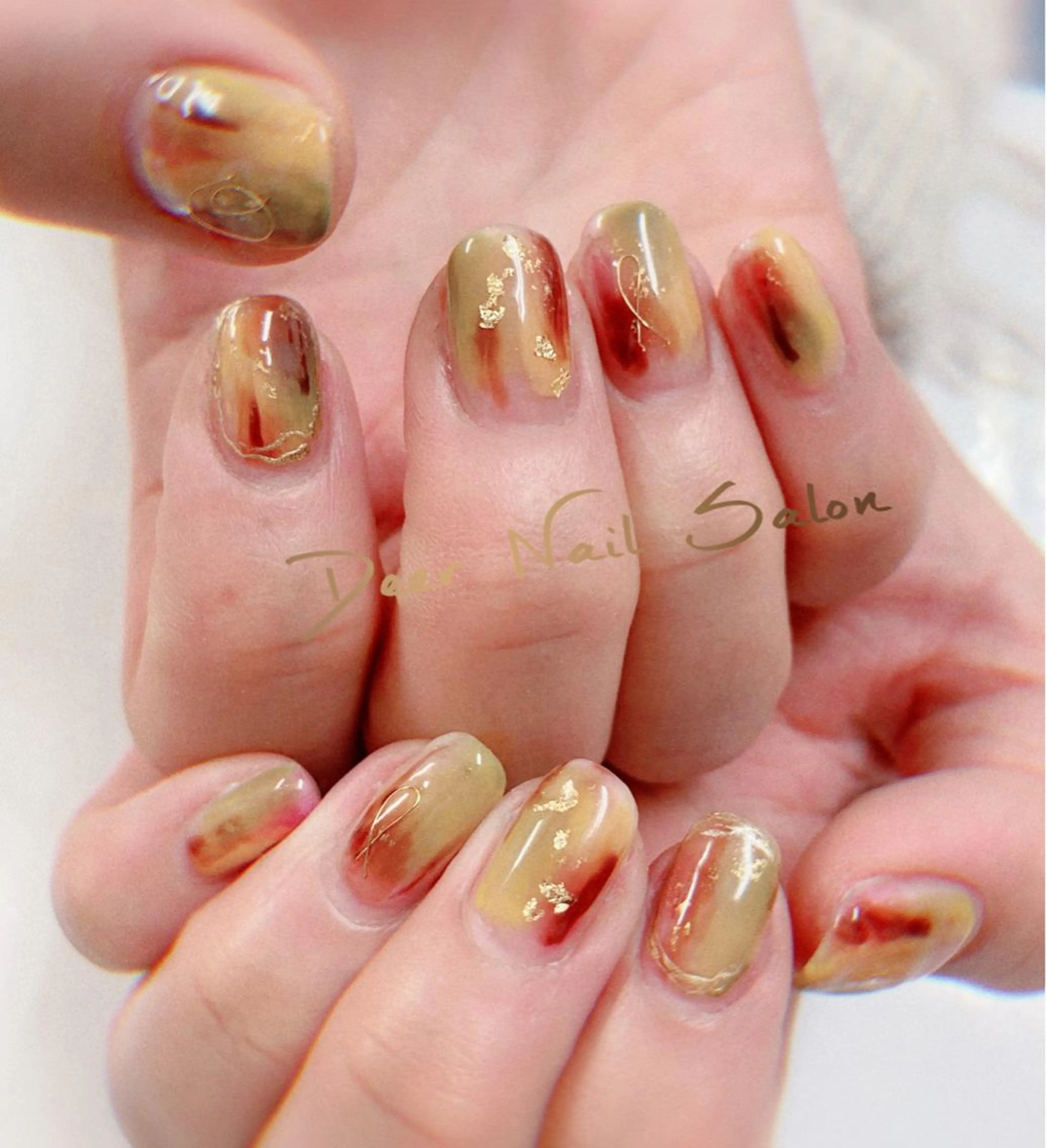 ネイル ハンドネイル Peachy 🍑のネイルデザイン