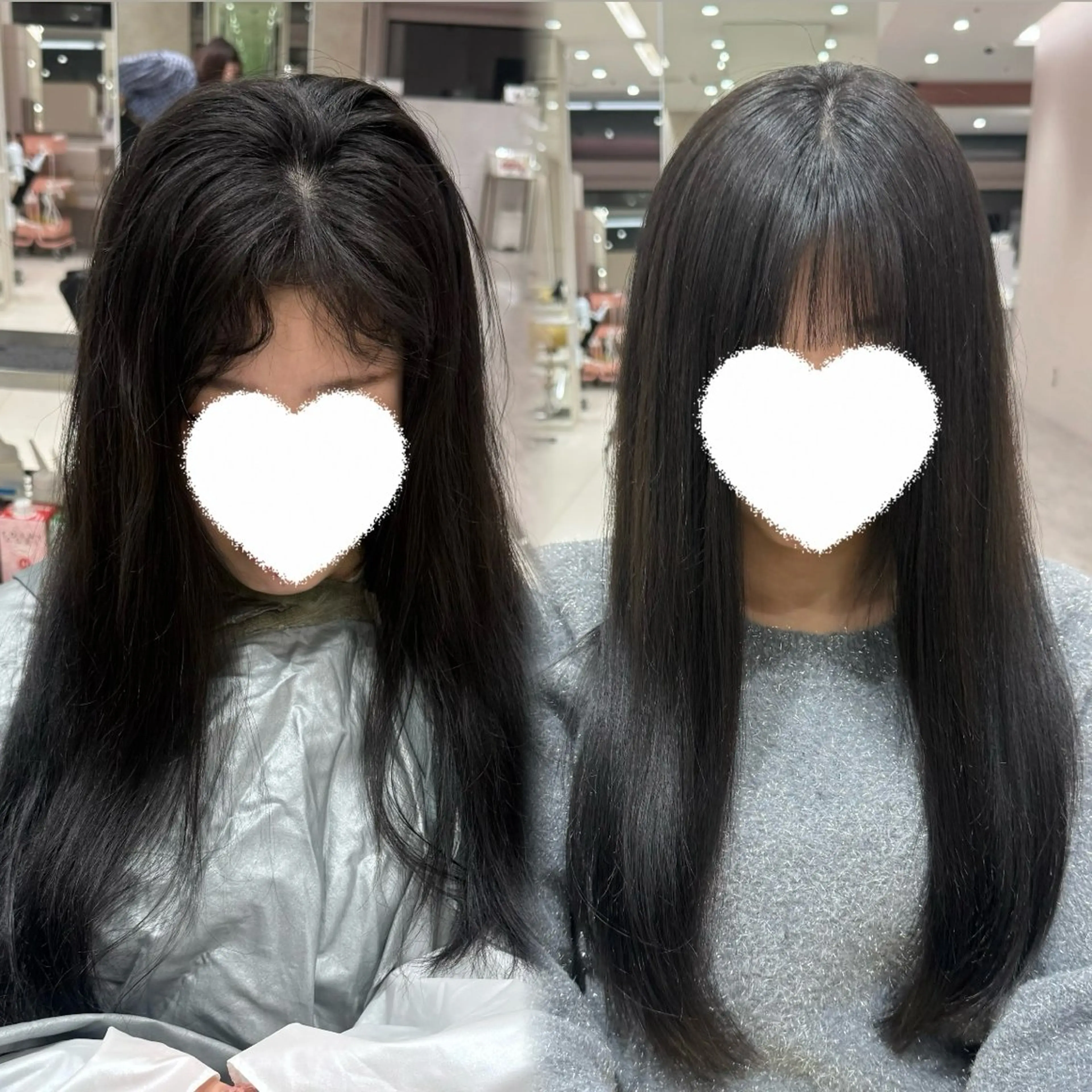 ロング 縮毛矯正 トリートメント 内田 志乃のヘアスタイル