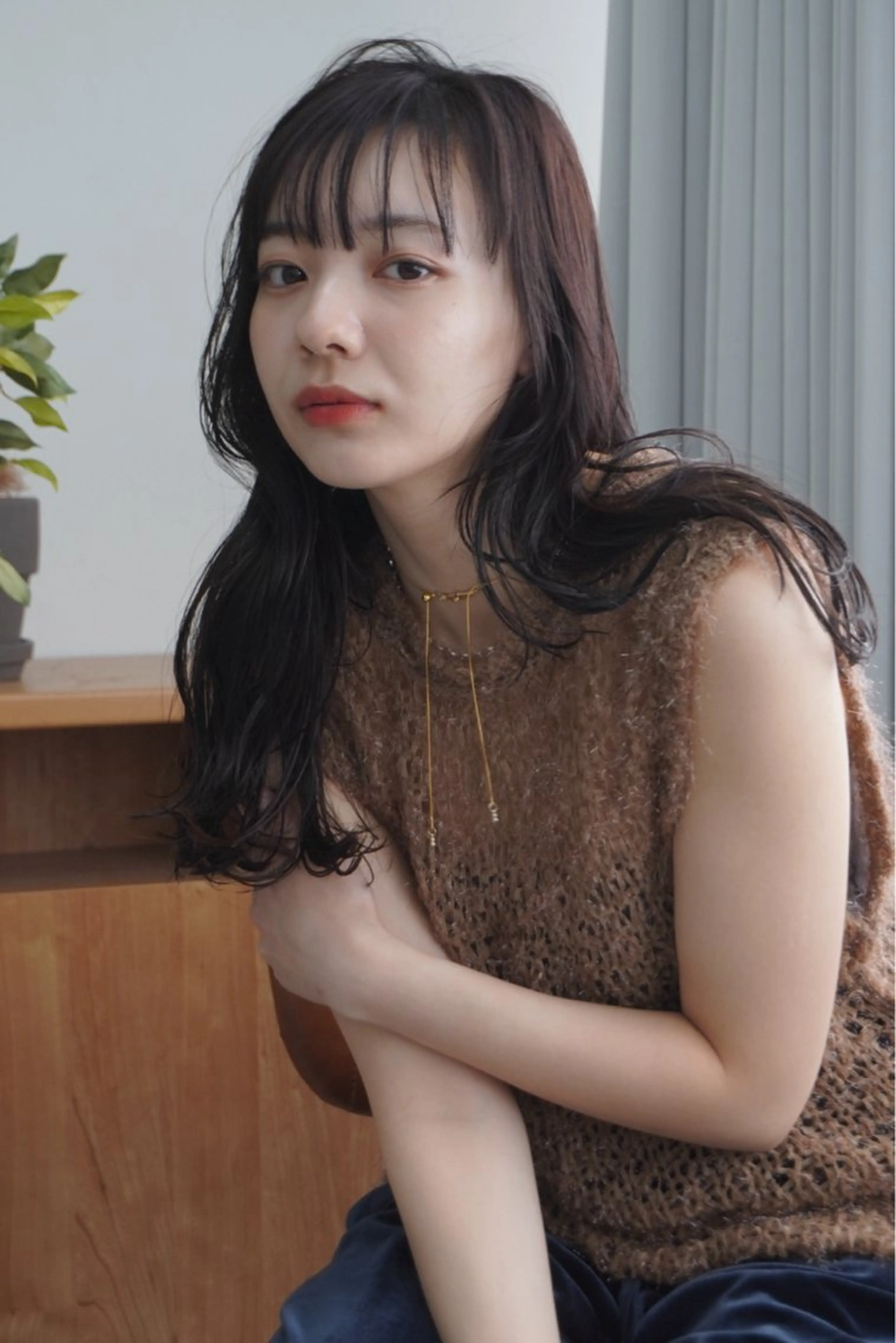 ロング カラー カット ヘアカラー le'a所属・谷町/Le'a /竹原詩緒奈のヘアスタイル