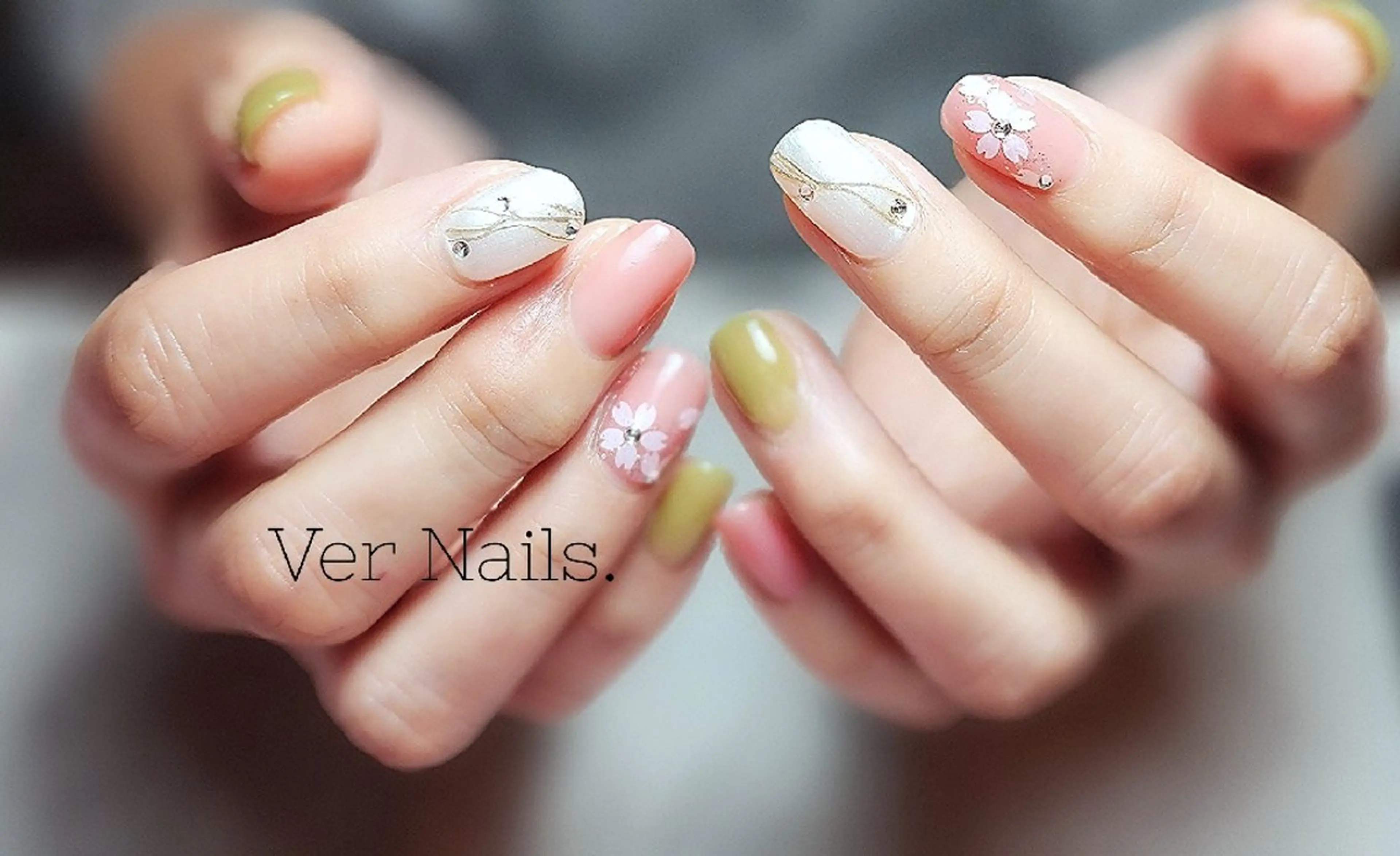 ネイル 桜ネイル ハンドネイル Ver  Nails.のその他イメージ