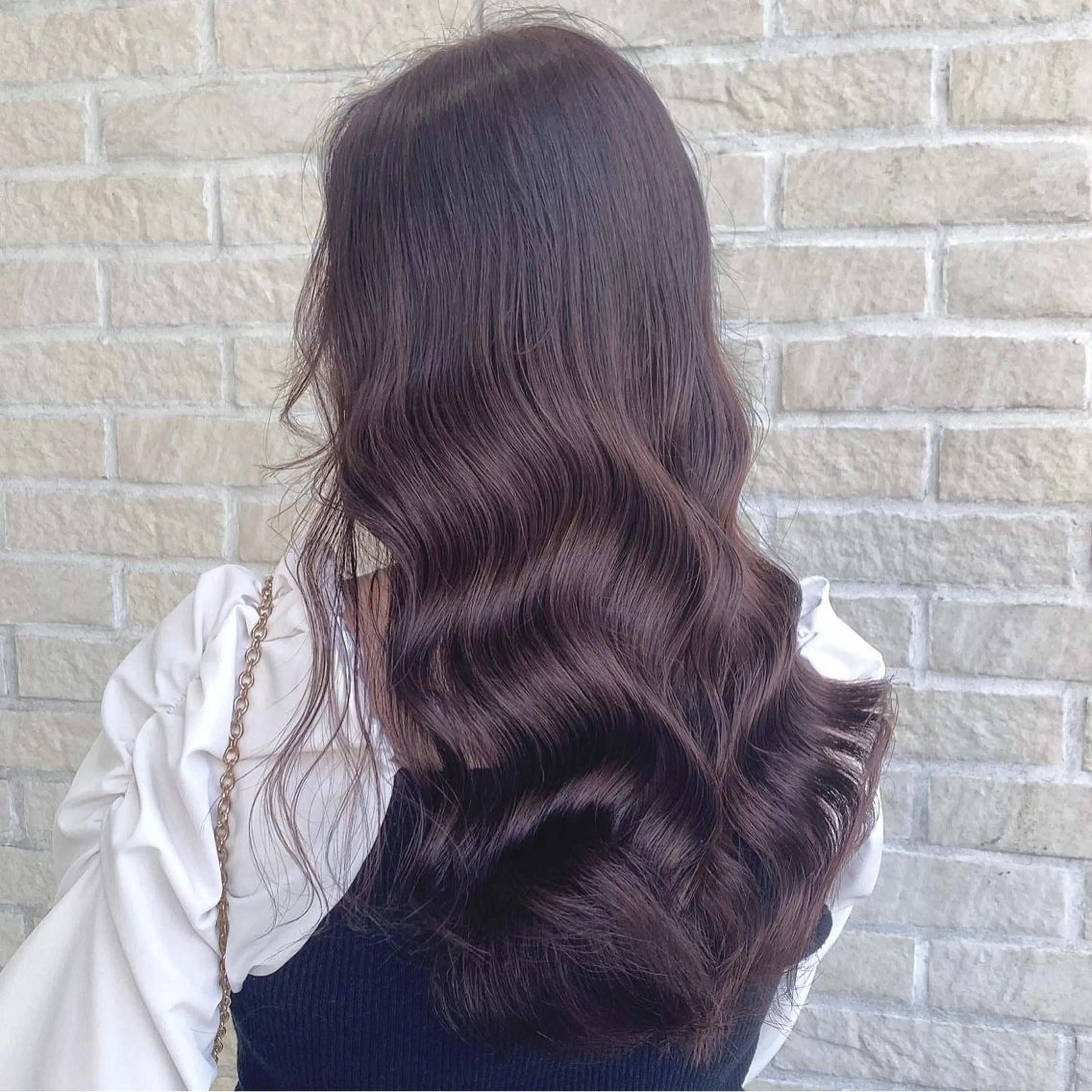 セミロング カラー ヘアカラー トリートメント 艶髪レイヤー屋さん 大澤竜馬のヘアスタイル
