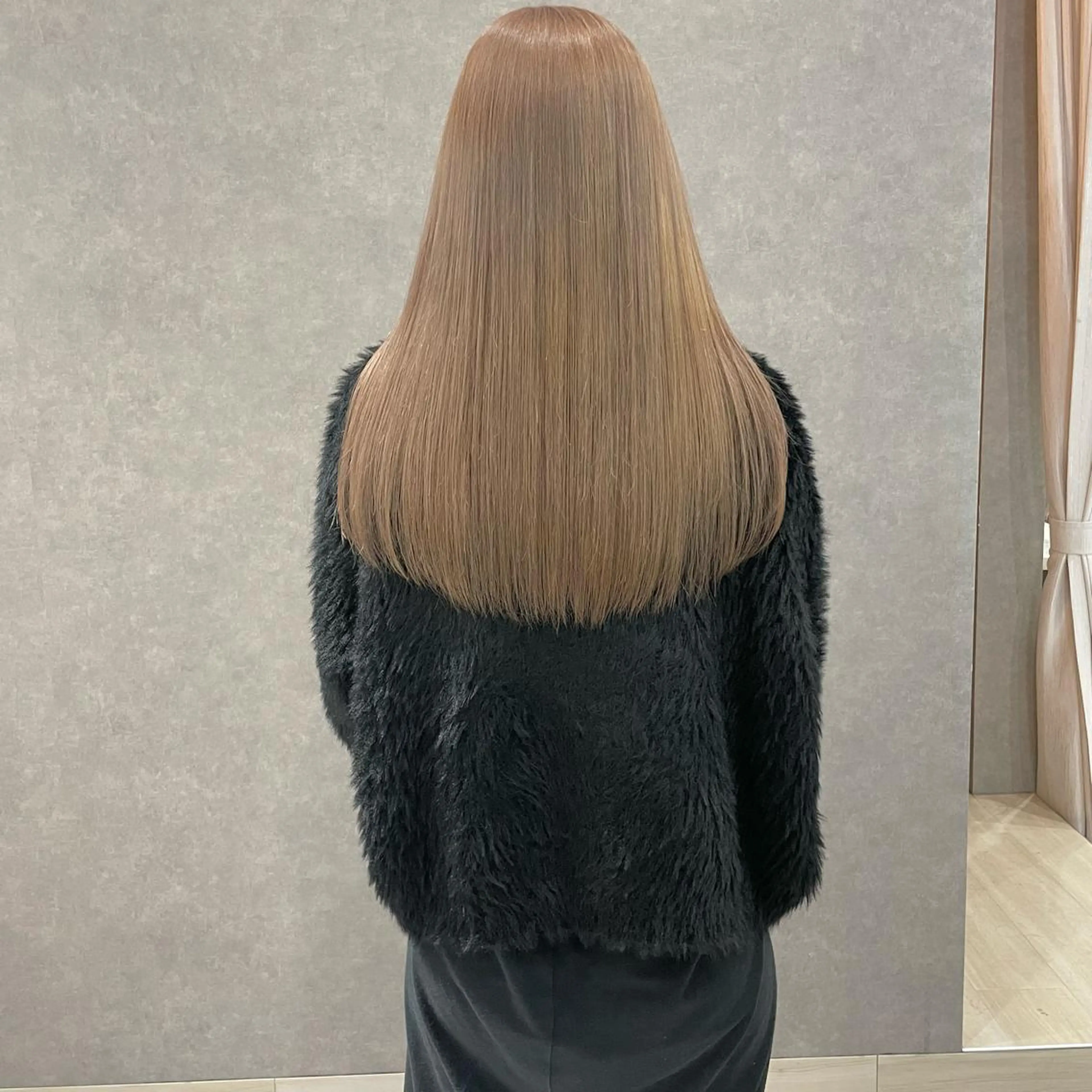ロング カラー トリートメント ヘアカラー はちすか るかのヘアスタイル