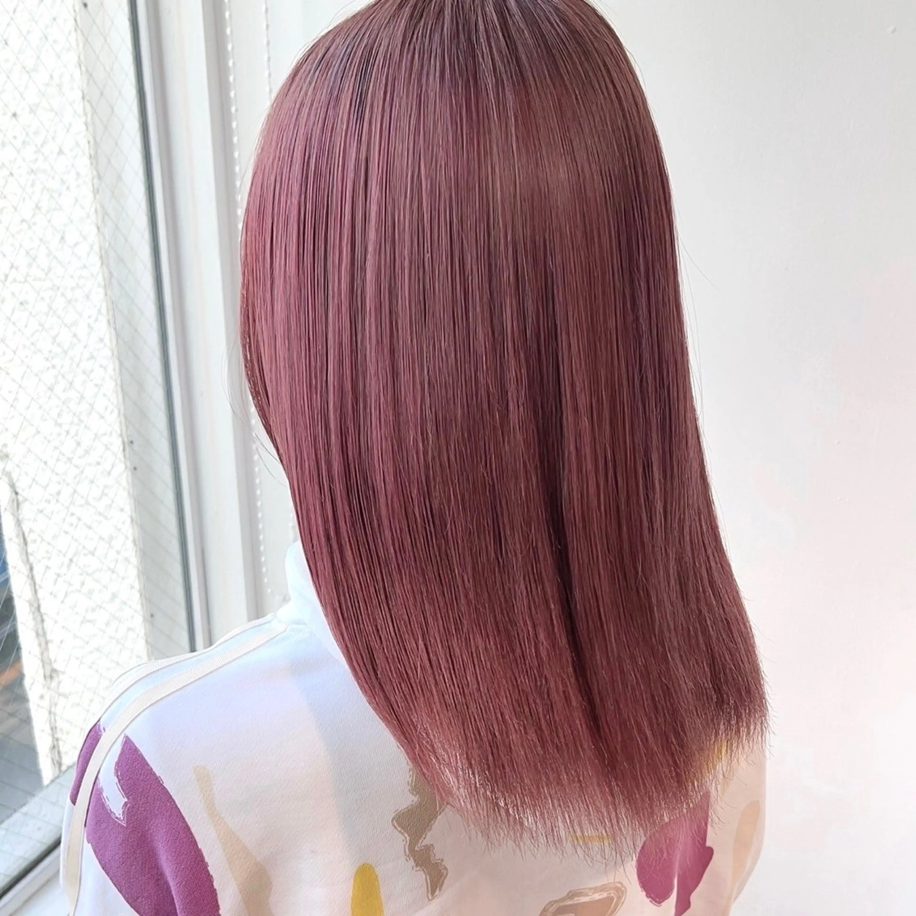 ロング カラー ヘアアレンジ 可愛い暖色ヘア🥀 えびけんのヘアスタイル