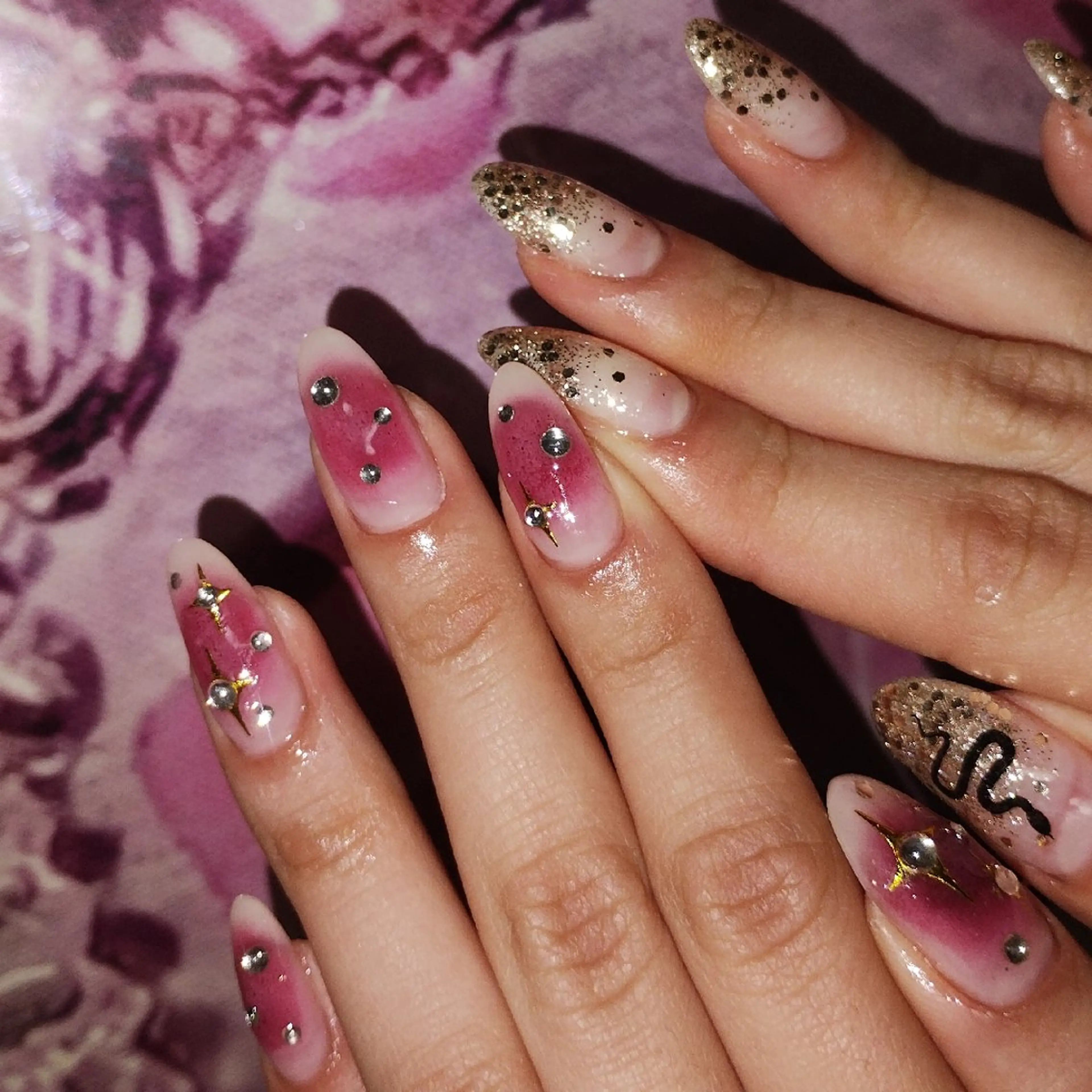 ネイル ハンドネイル 424 nailsのネイルデザイン