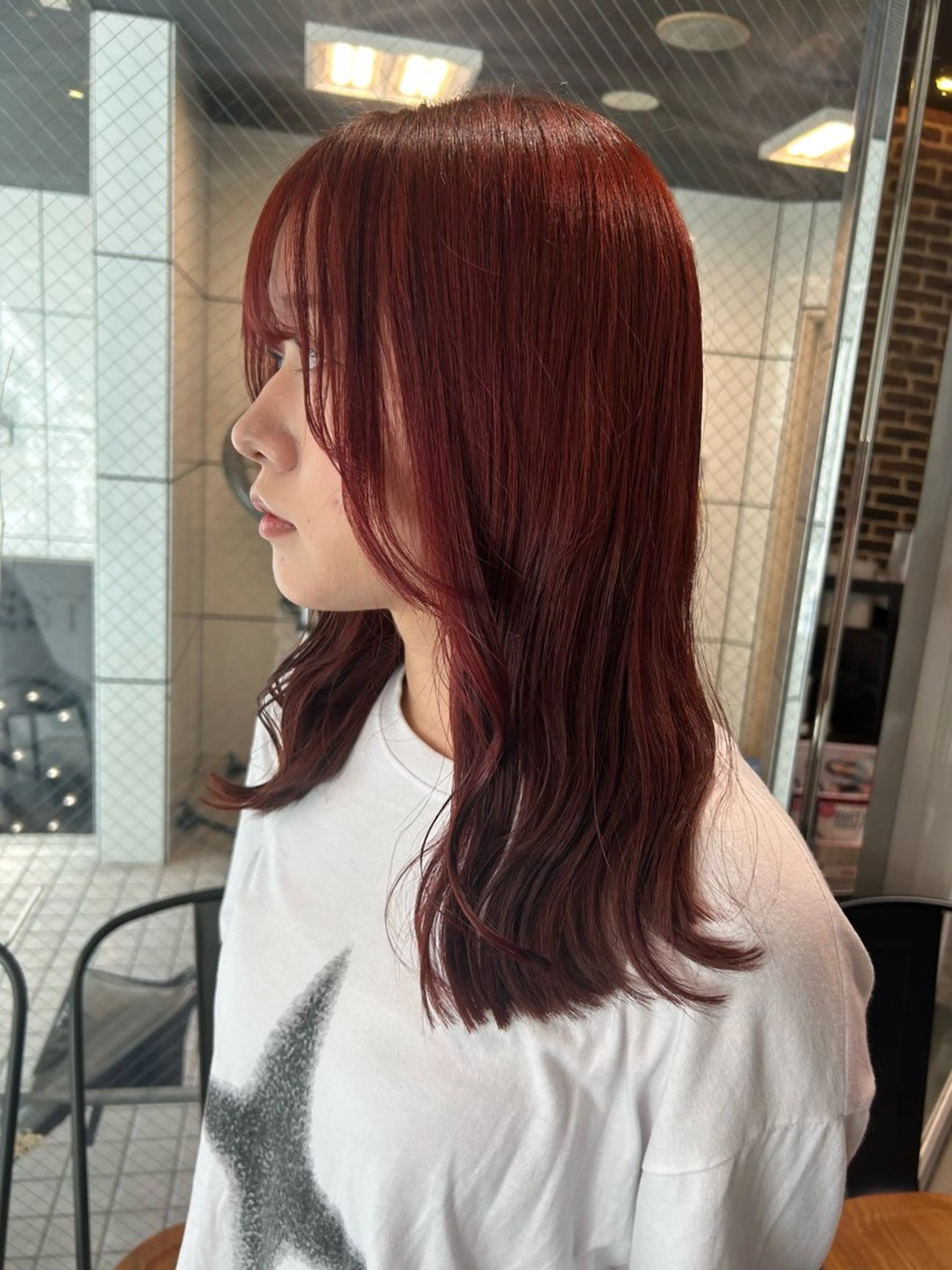カラー メンズ メンズブリーチ メンズハイトーン メンズインナーカラー メンズ韓国風 ブリーチ ヘアカラー メンズ/ブリーチなし サクラ🌸のヘアスタイル