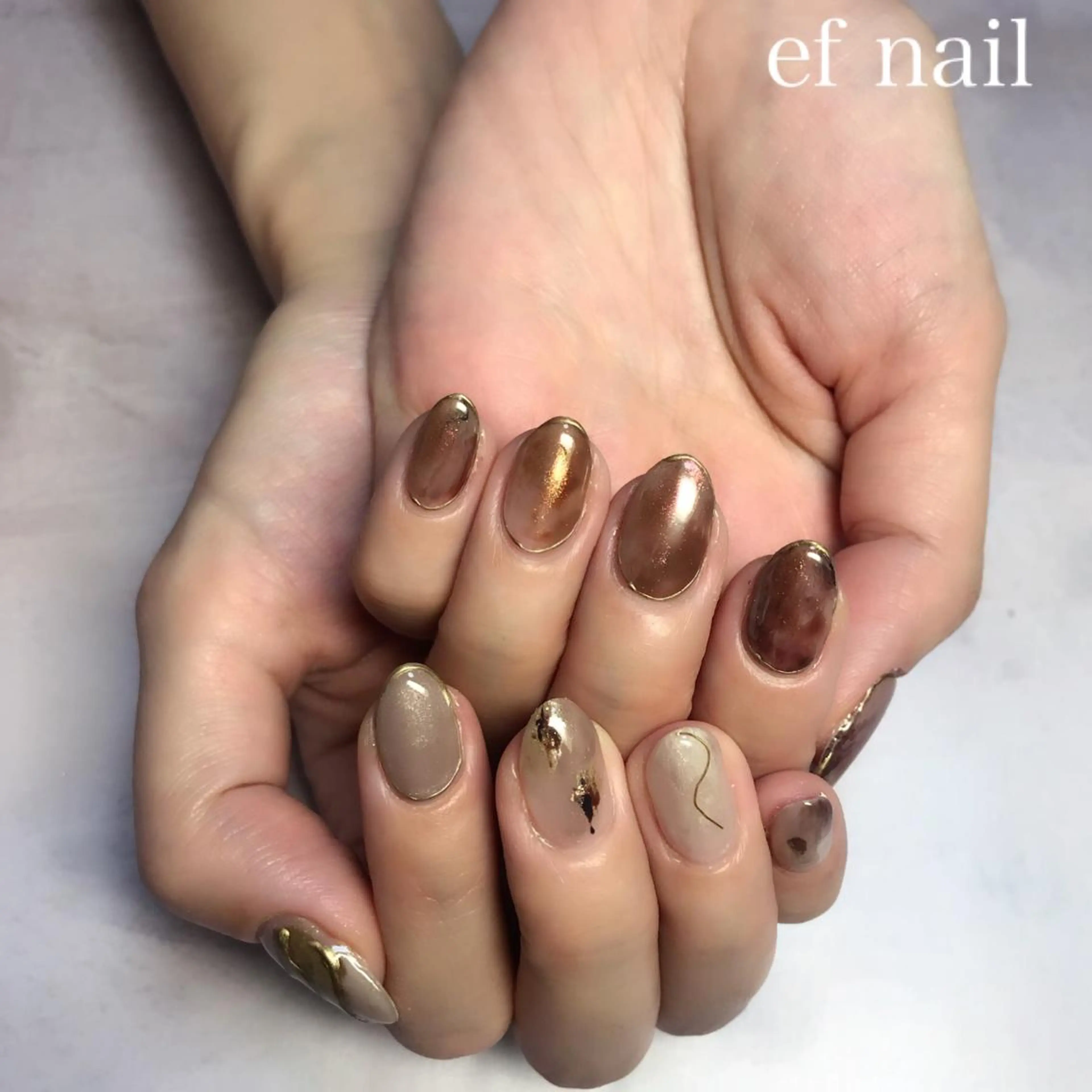 ネイル ハンドネイル ef nailのネイルデザイン