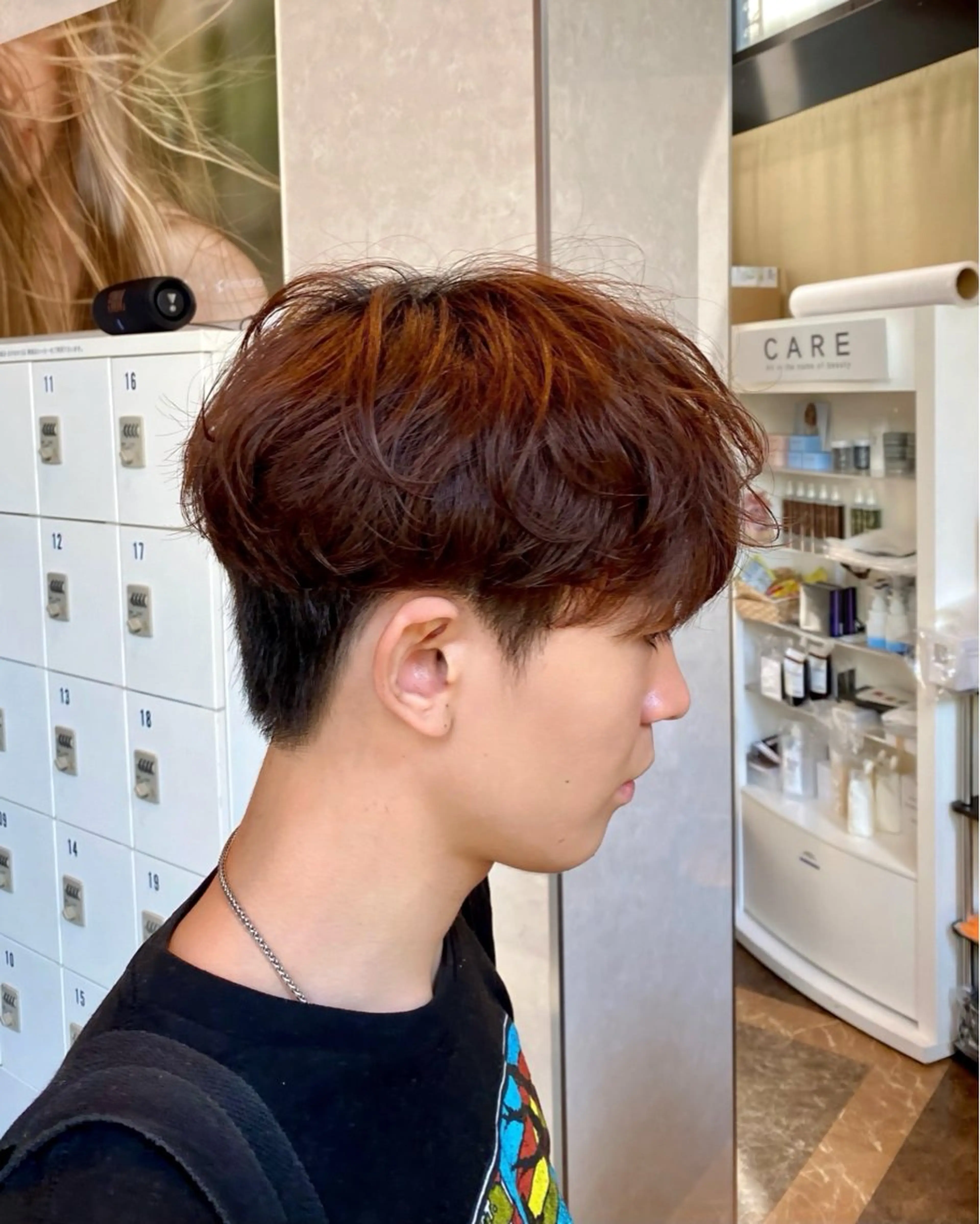 パーマ メンズ メンズパーマ MAZE梅田所属・韓国メンズヘア関戸 和輝🇰🇷のヘアスタイル