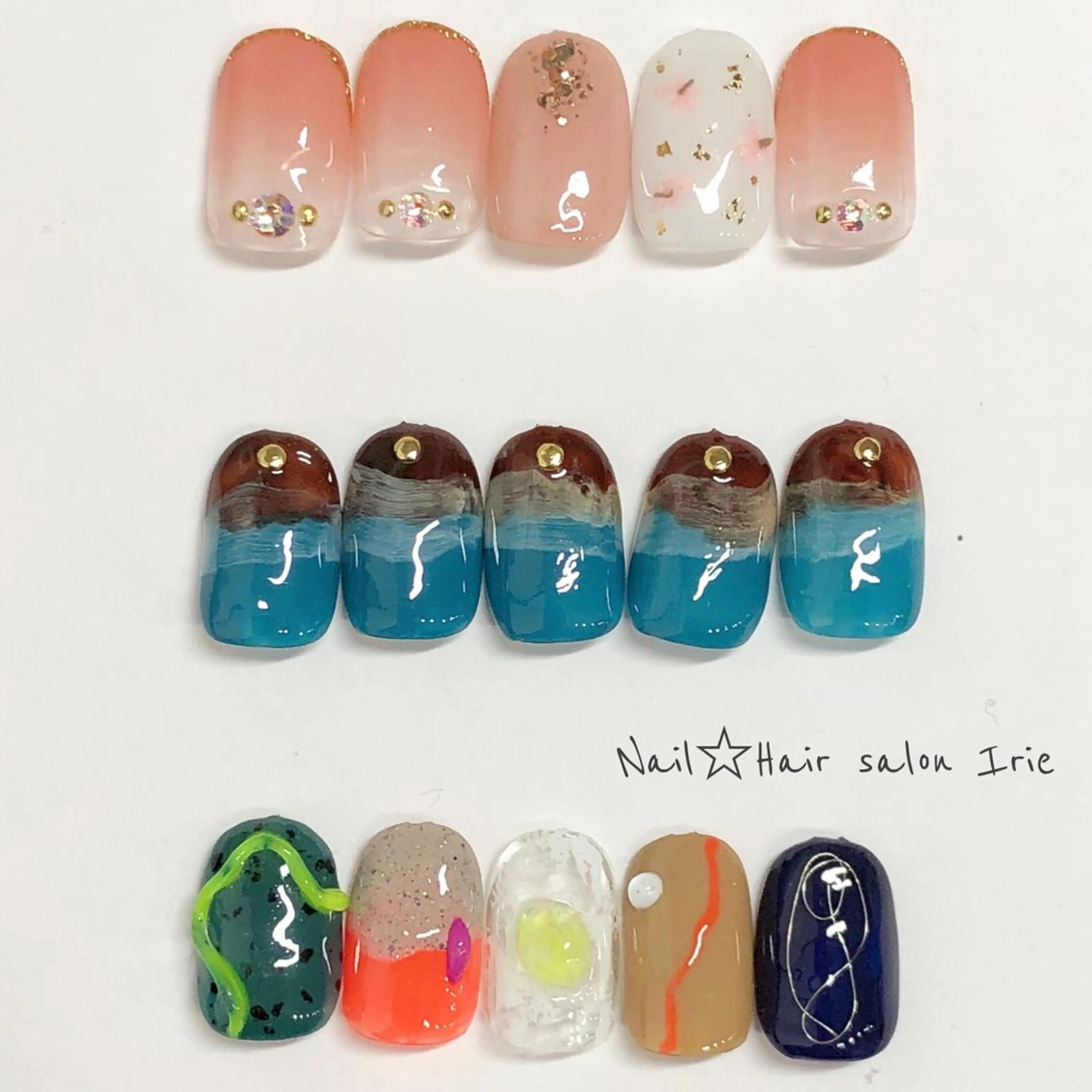 ネイル ハンドネイル Hair salon Irie所属・與儀 知佳のネイルデザイン