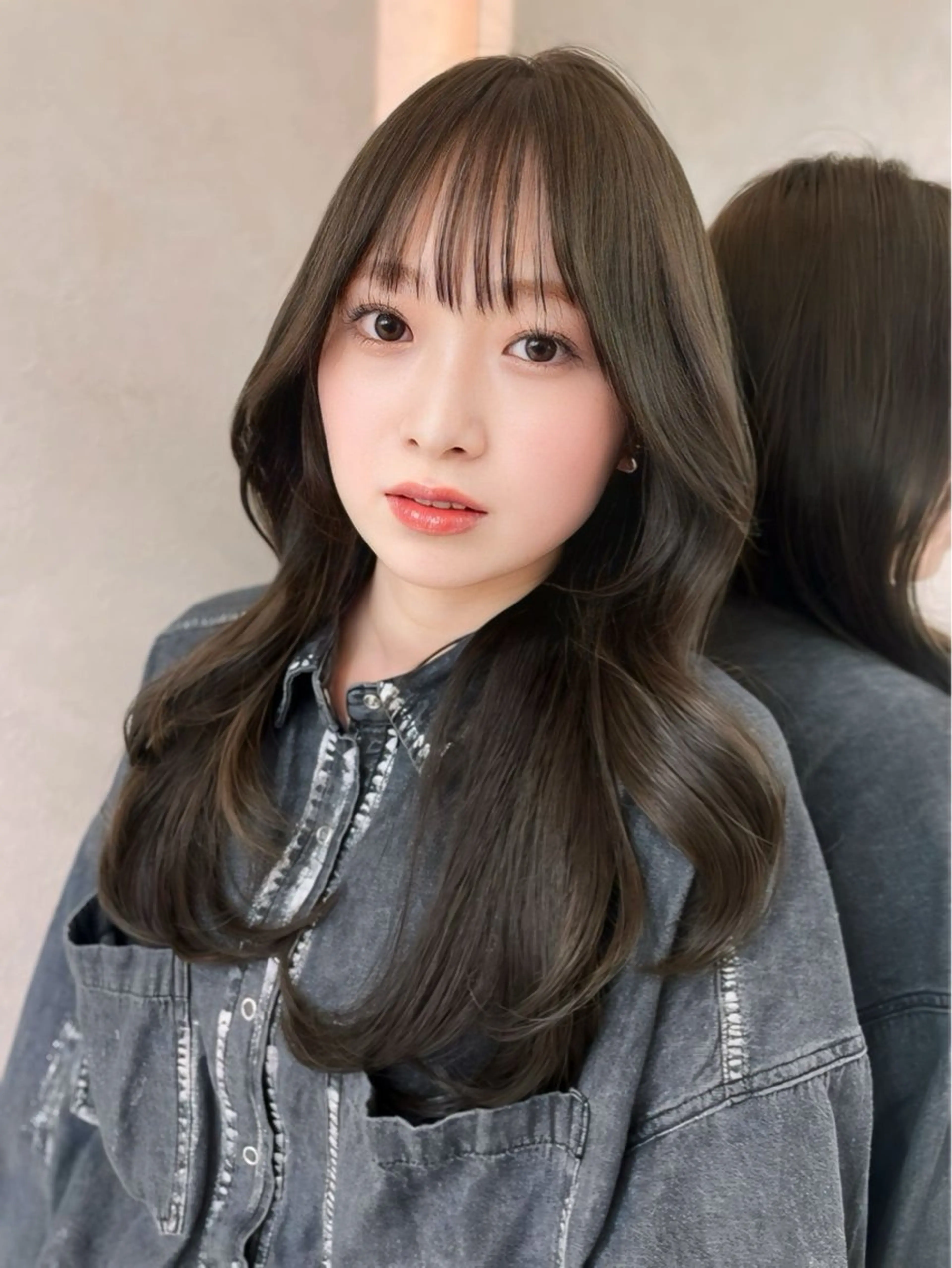 ロング カラー ロンド　ウル所属・レイヤー/縮毛矯正⭐ 特化美容師のヘアスタイル