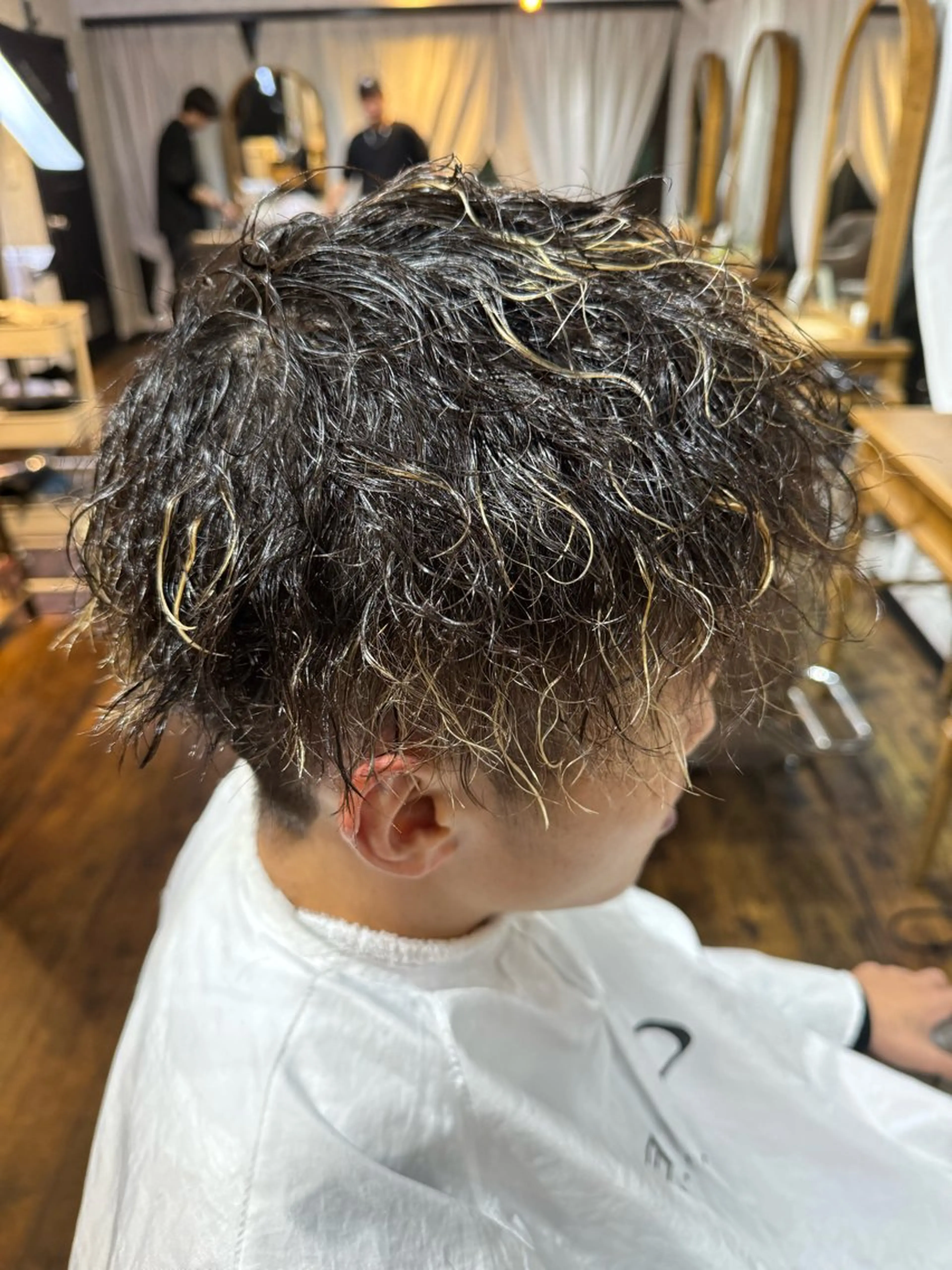 メンズ カット パーマ 松永 かずきのヘアスタイル