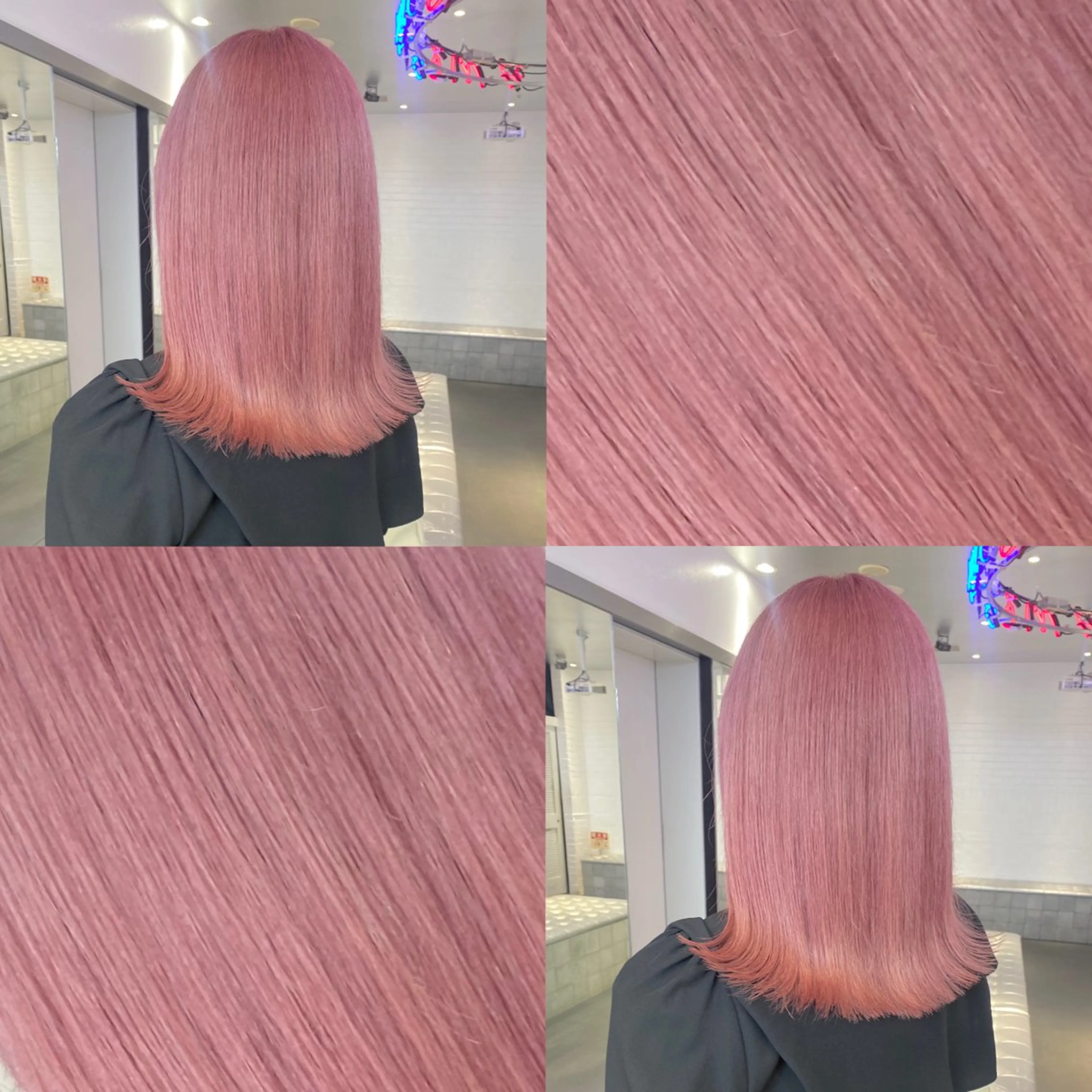 カラー ヘアカラー 🎀ピンクカラー/ 推しカラー/のの🎀のヘアスタイル