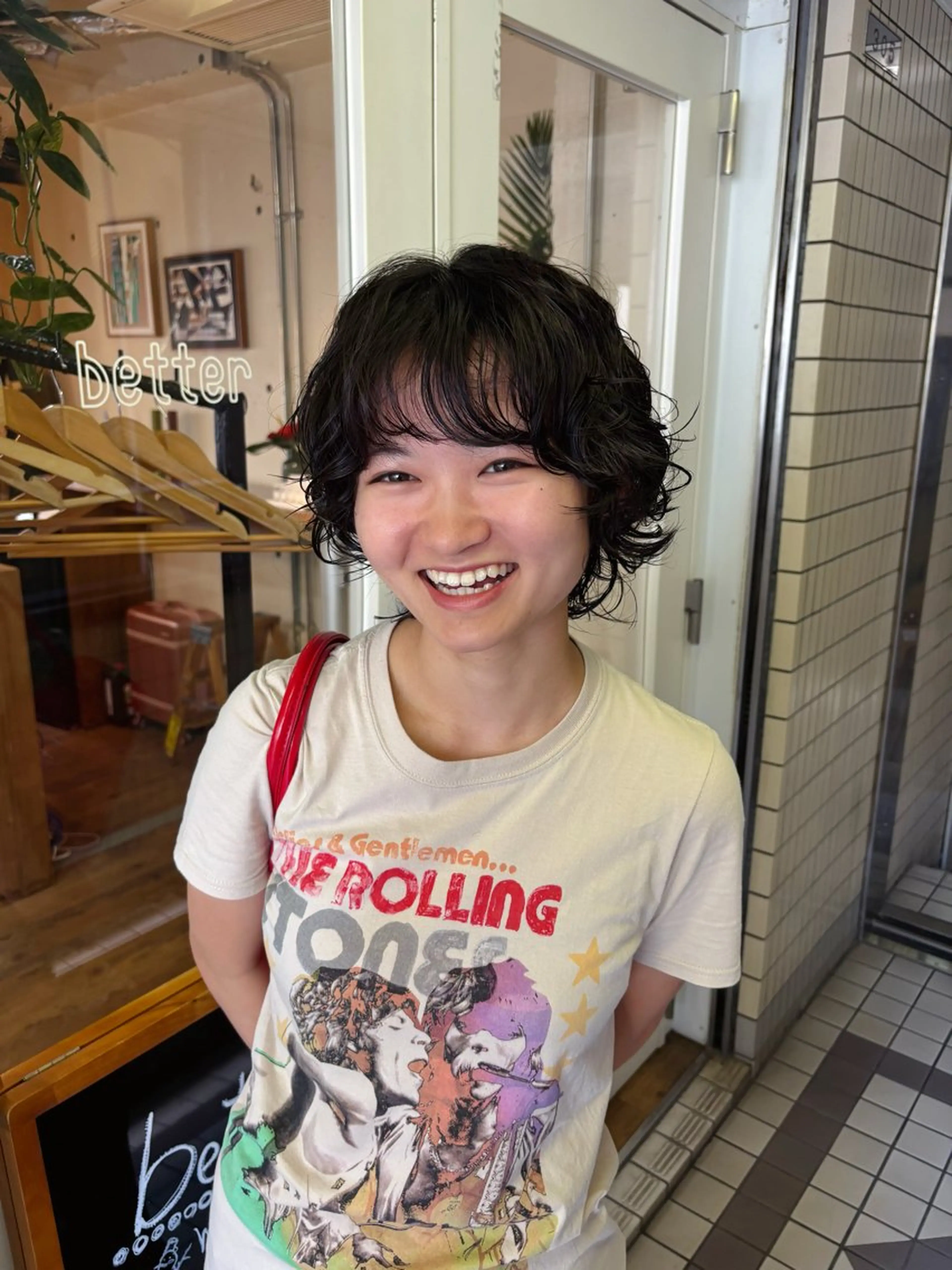 ミディアム パーマ カット パーマ kaito パーマ募集🌀😵‍のヘアスタイル