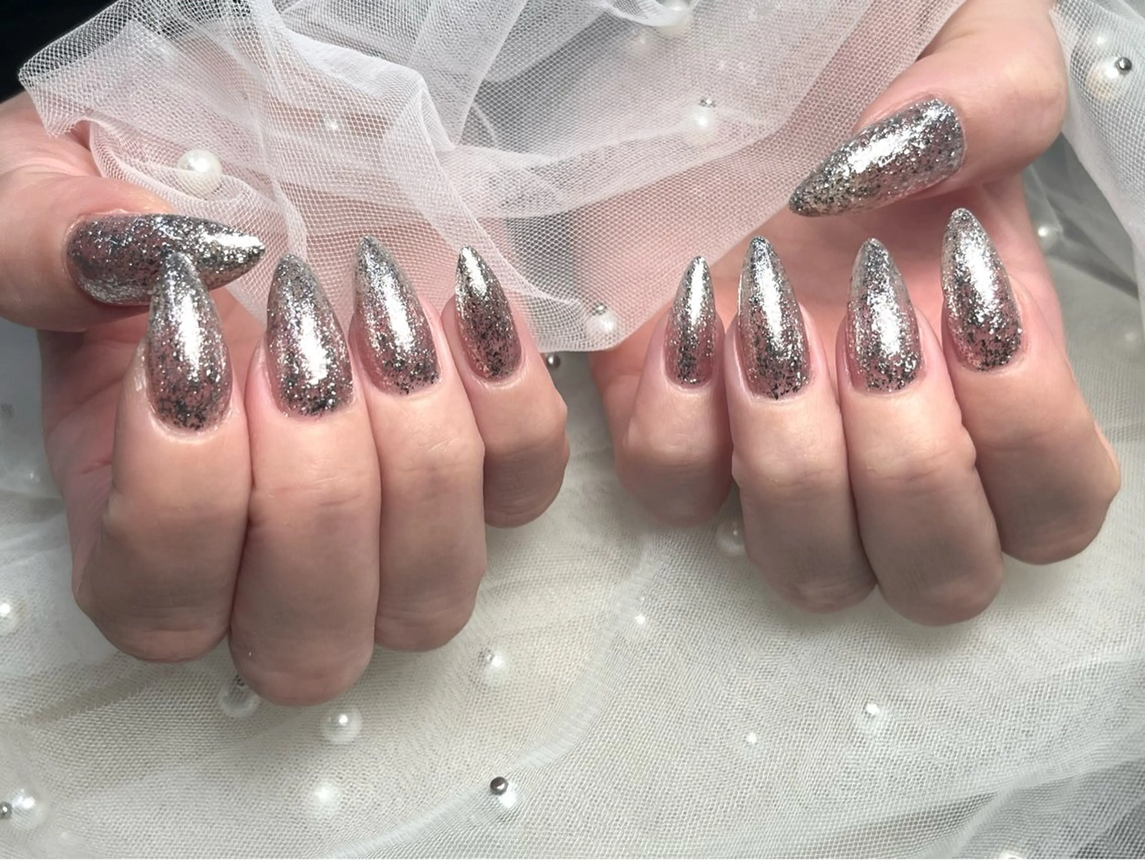 ネイル チークネイル フットネイル フレンチネイル グラデーション キラキラネイル ハンドネイル ToliyDeliy Mayuのネイルデザイン