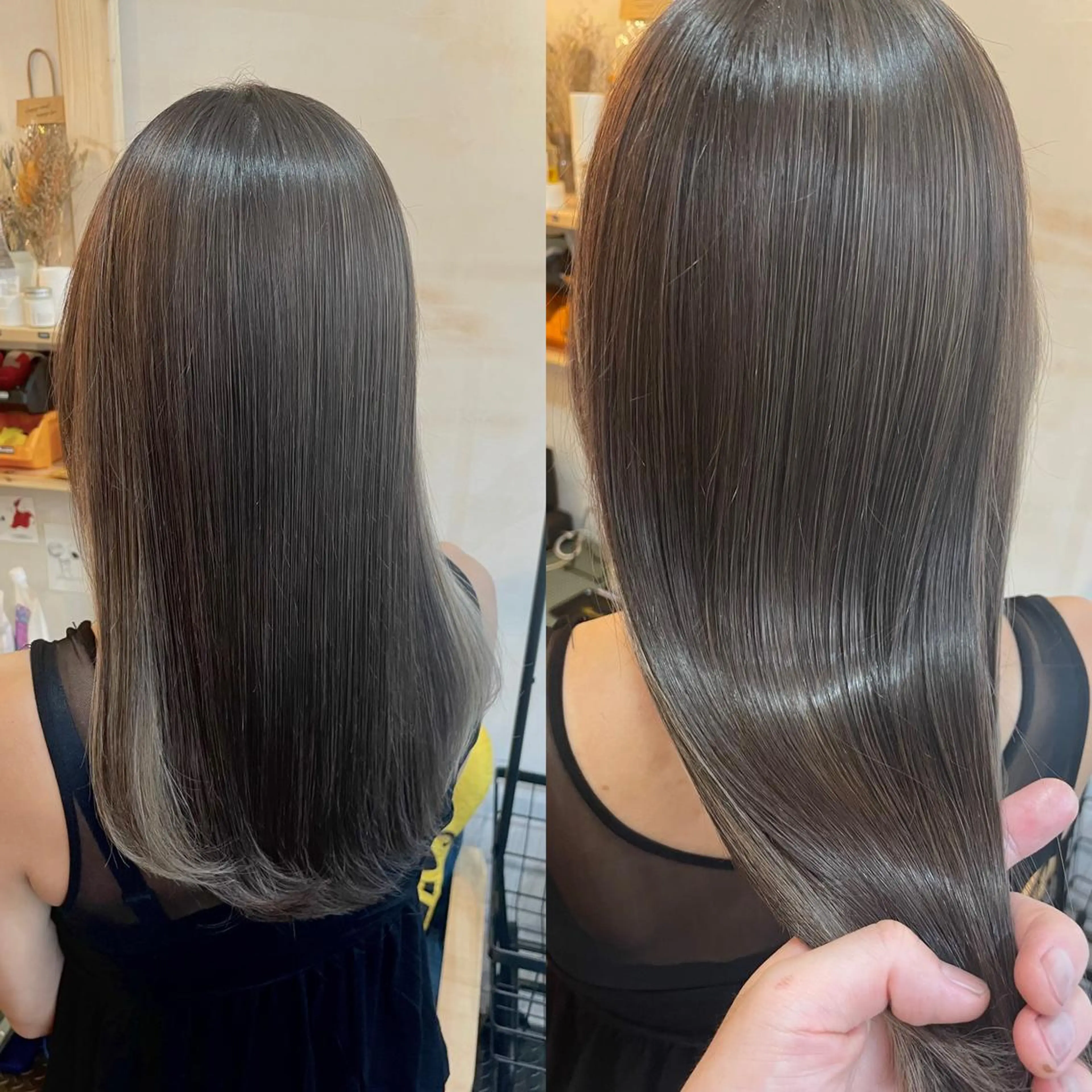 ロング カラー トリートメント トリートメント SUN GLOW  サングロウ所属・ナカノメ トシアキのヘアスタイル