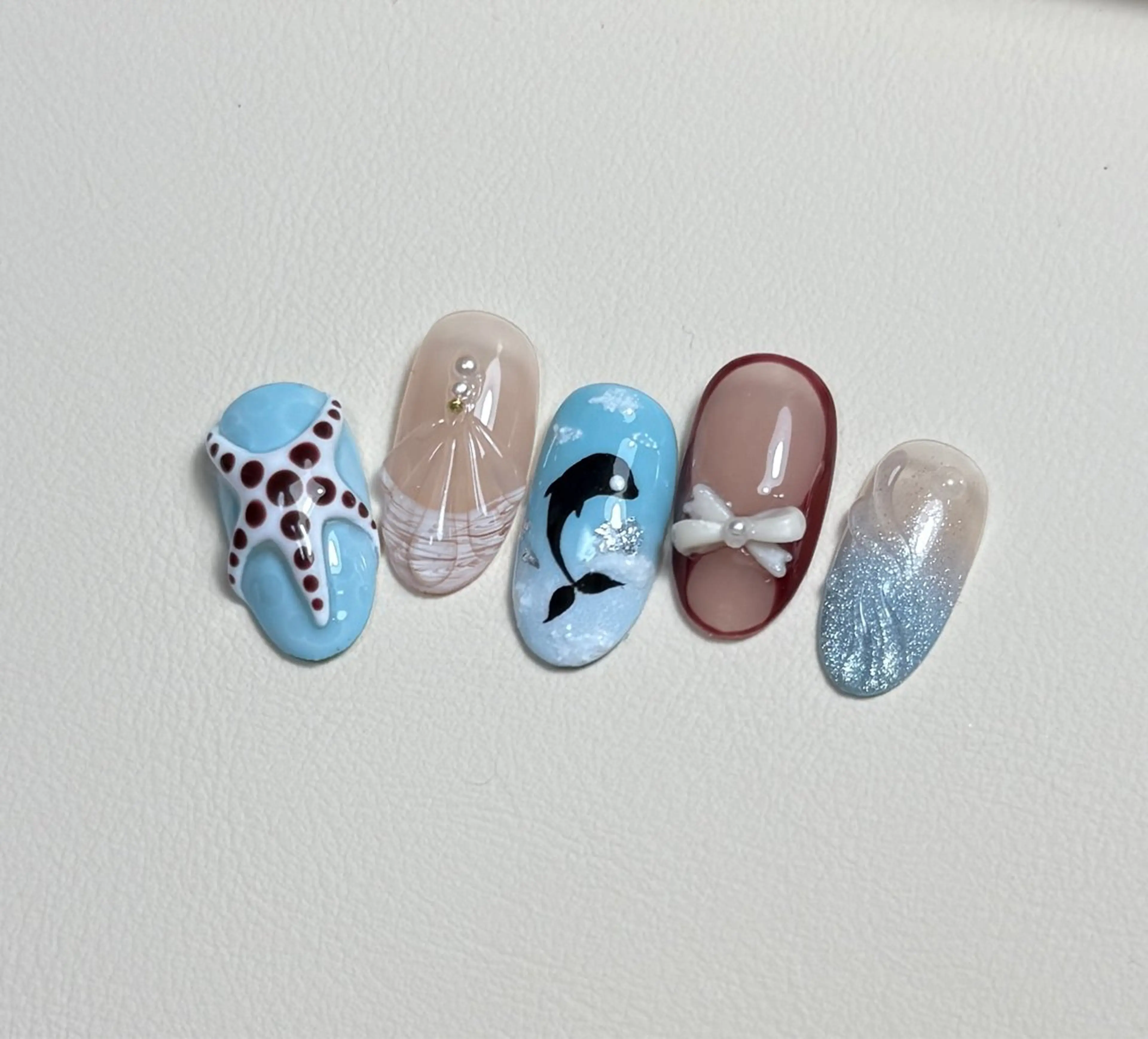 ネイル 夏ネイル HANA.NAILS所属・Sandy Hana 東久留米のネイルデザイン