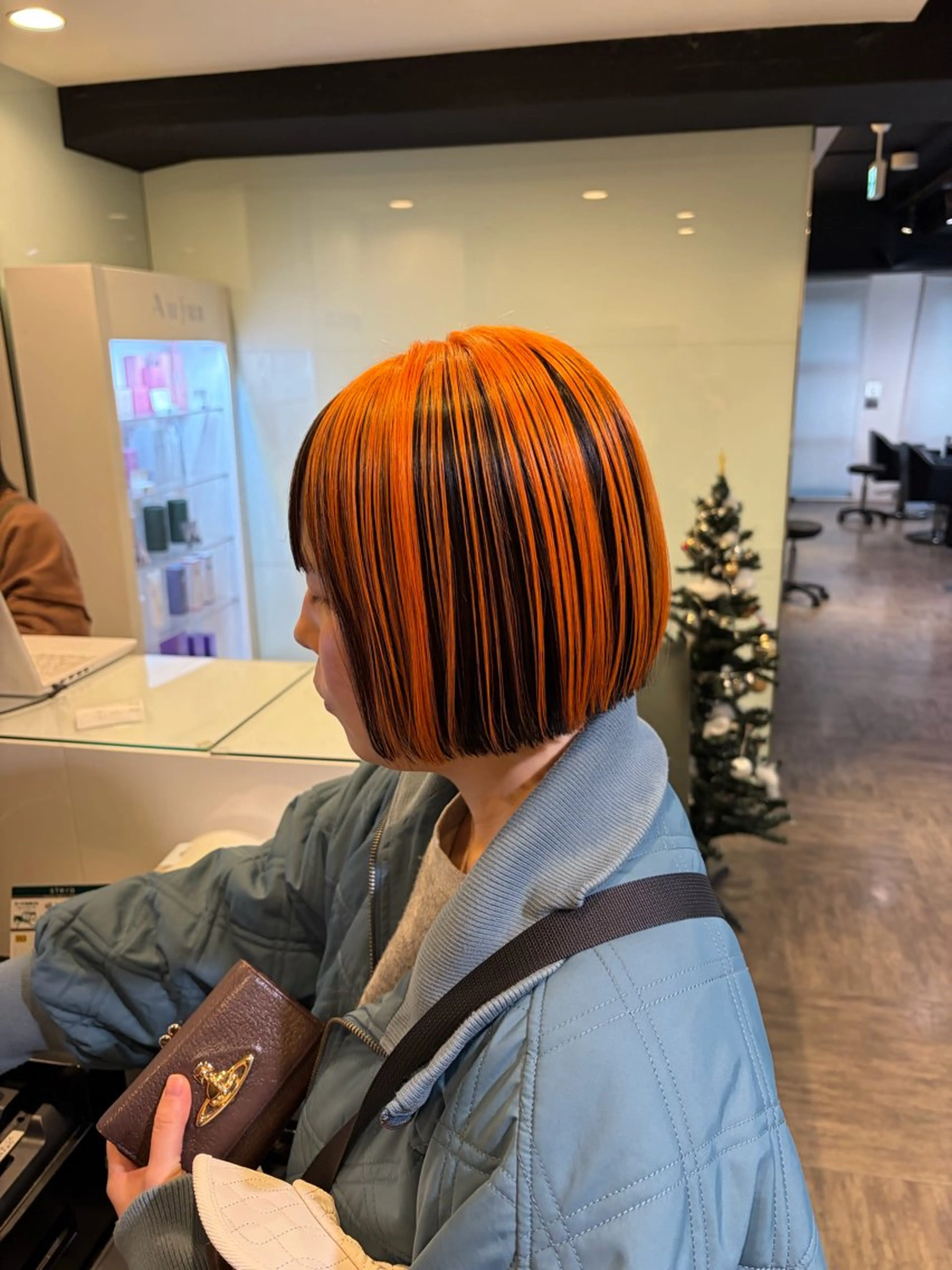 ショート ヘアカラー 中川 蓮のヘアスタイル