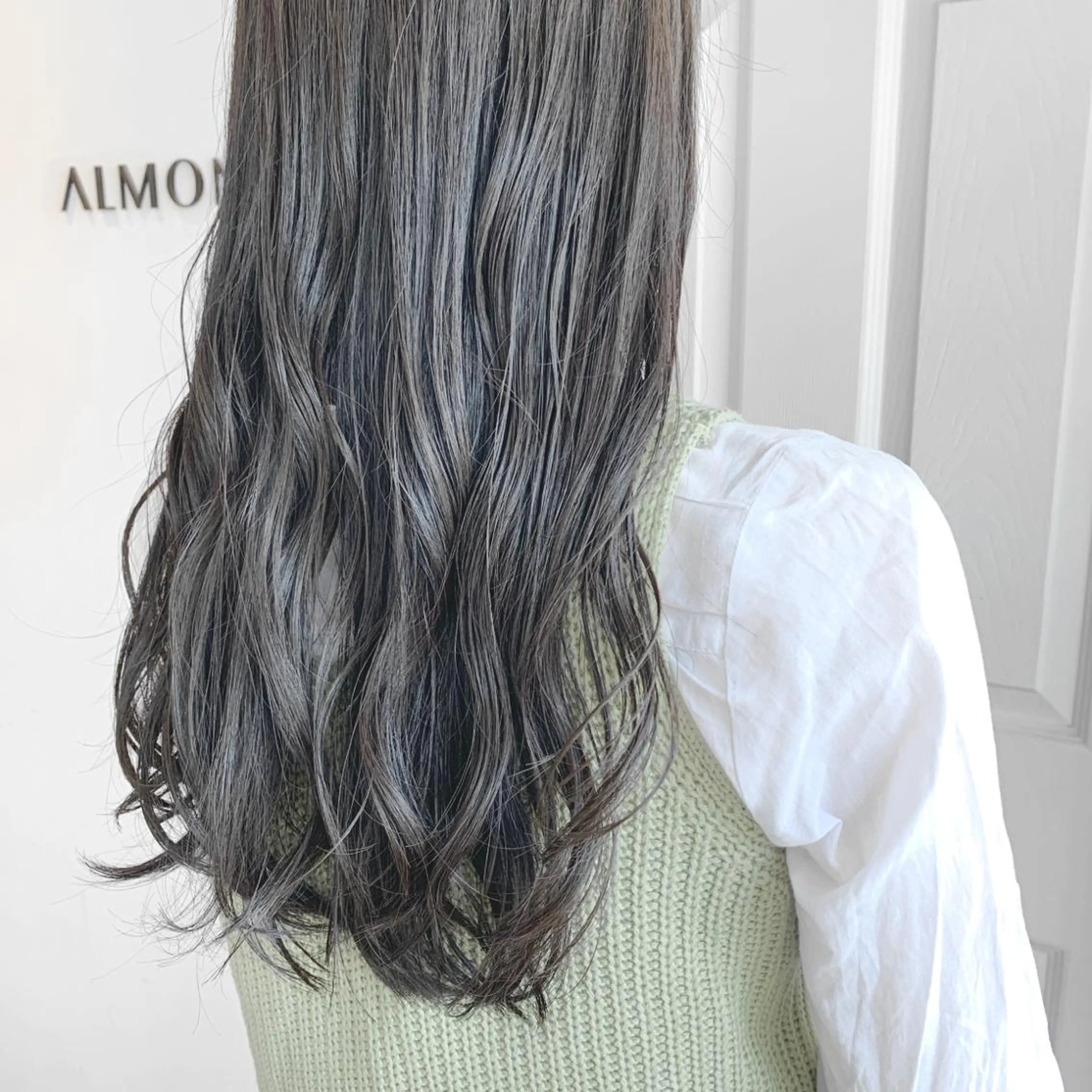 ロング カラー ヘアアレンジ グレージュ JYUNESU表参道所属・似合わせhair🔸 アサダ　タカコ🔸のヘアスタイル
