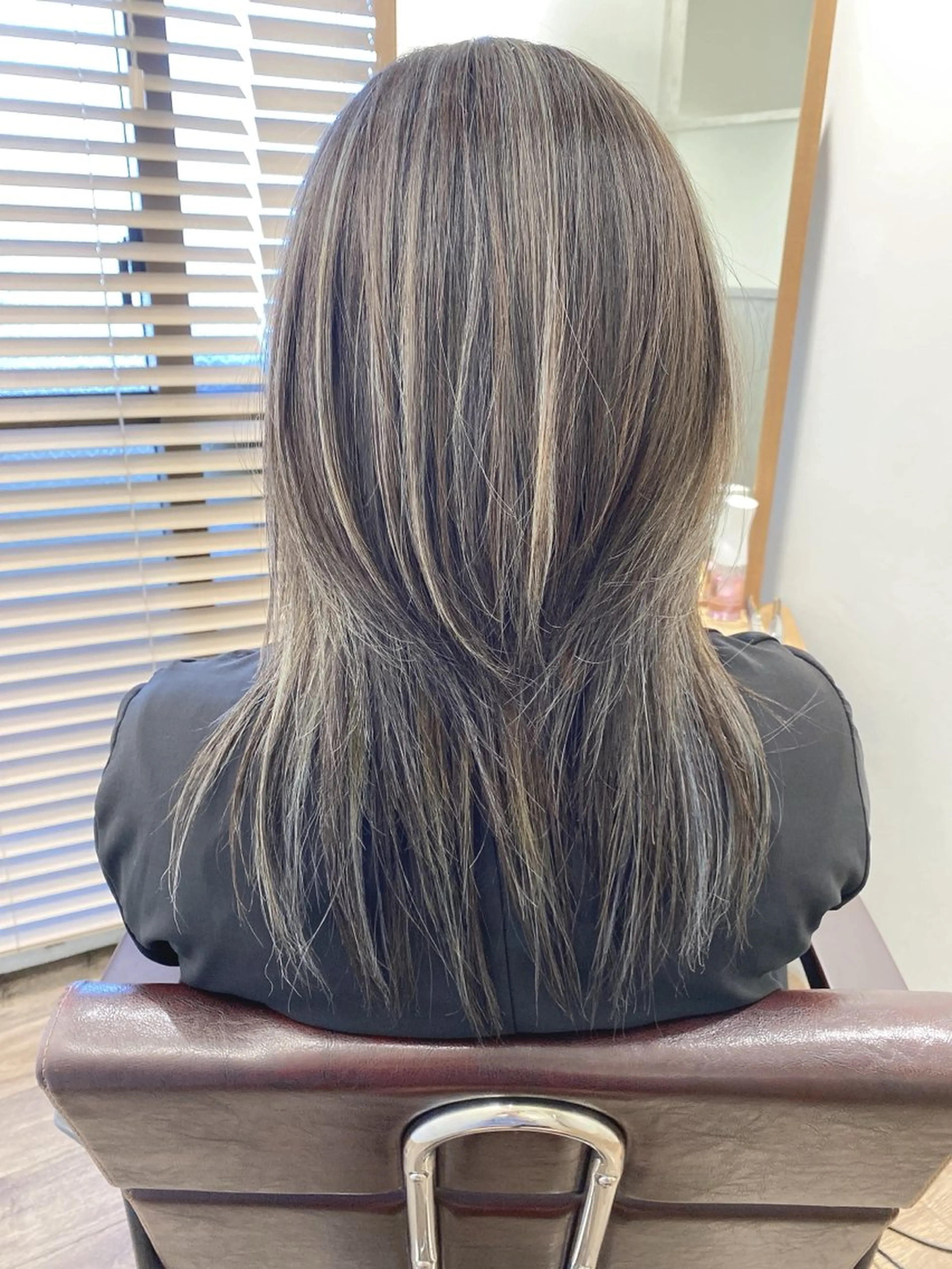 ロング カラー ヘアカラー トリートメント GO TODAY SHAiRE SALON 横須賀所属・ハイライト⭐️上野 高広のヘアスタイル