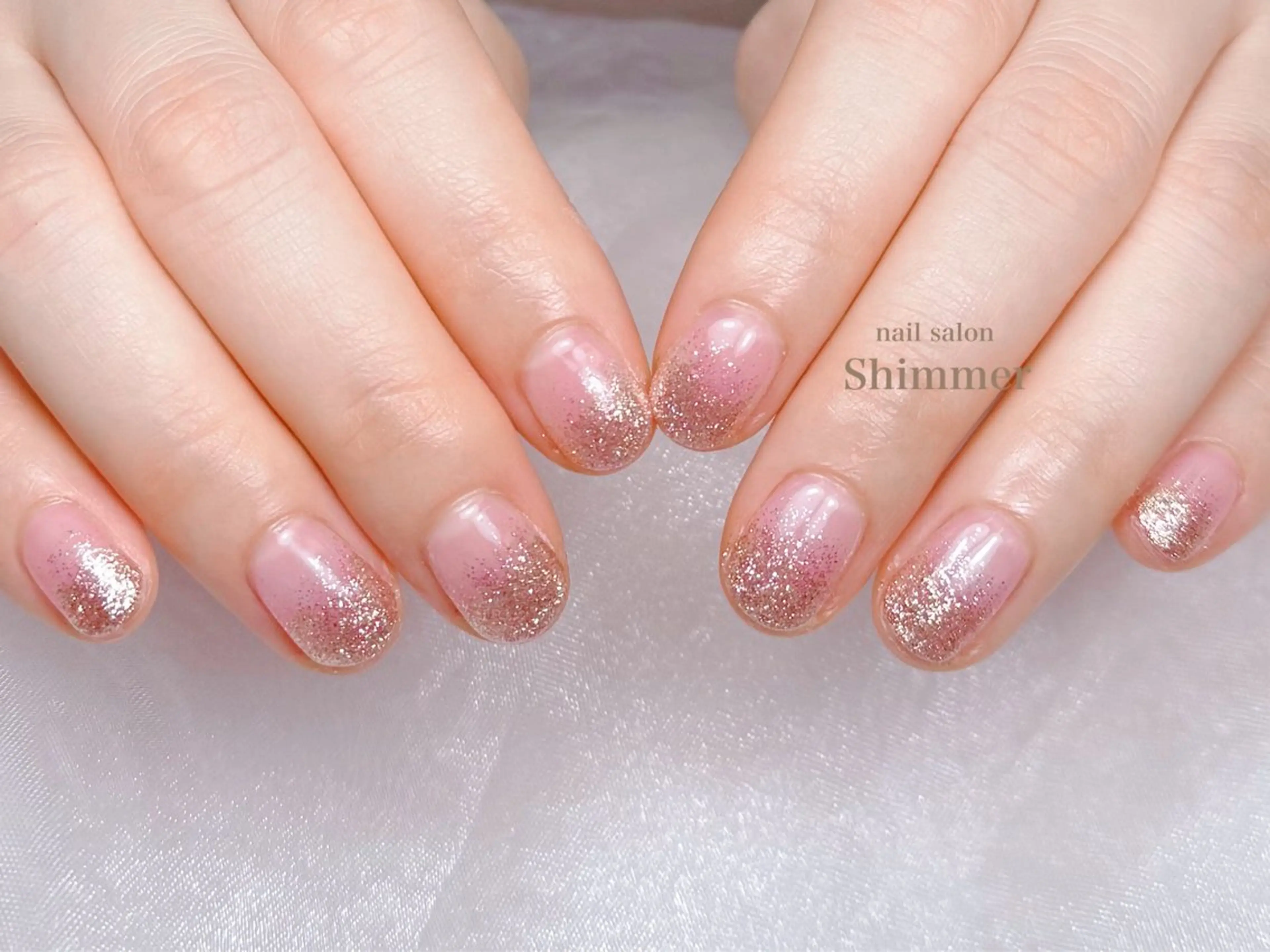 ネイル ハンドネイル Shimmer Risaのネイルデザイン