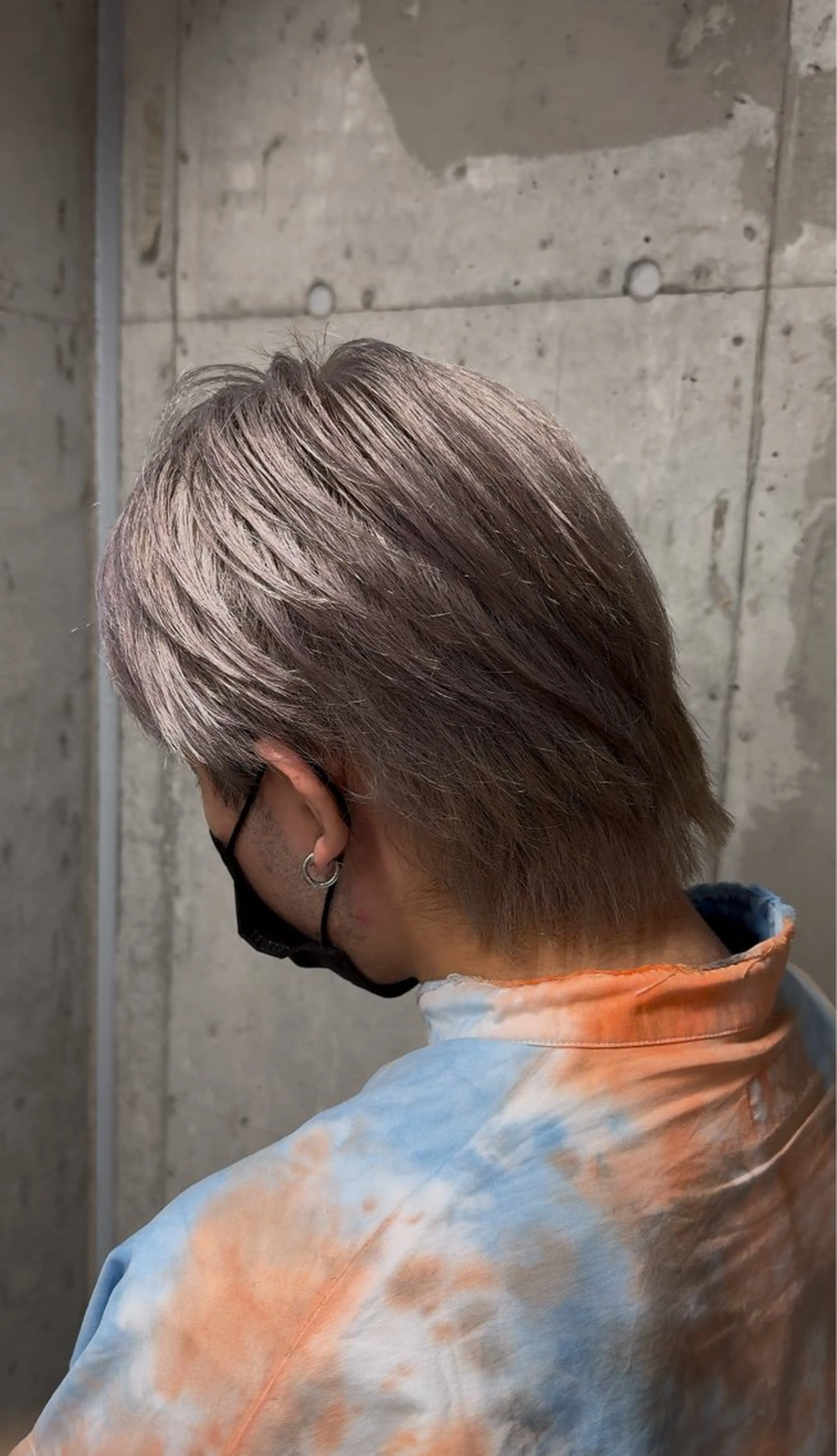 カラー メンズ メンズブリーチ ベージュカラー ブリーチ ケアカラー ダブルカラー 💙垢抜け/モテヘア KEISHO🩶のヘアスタイル
