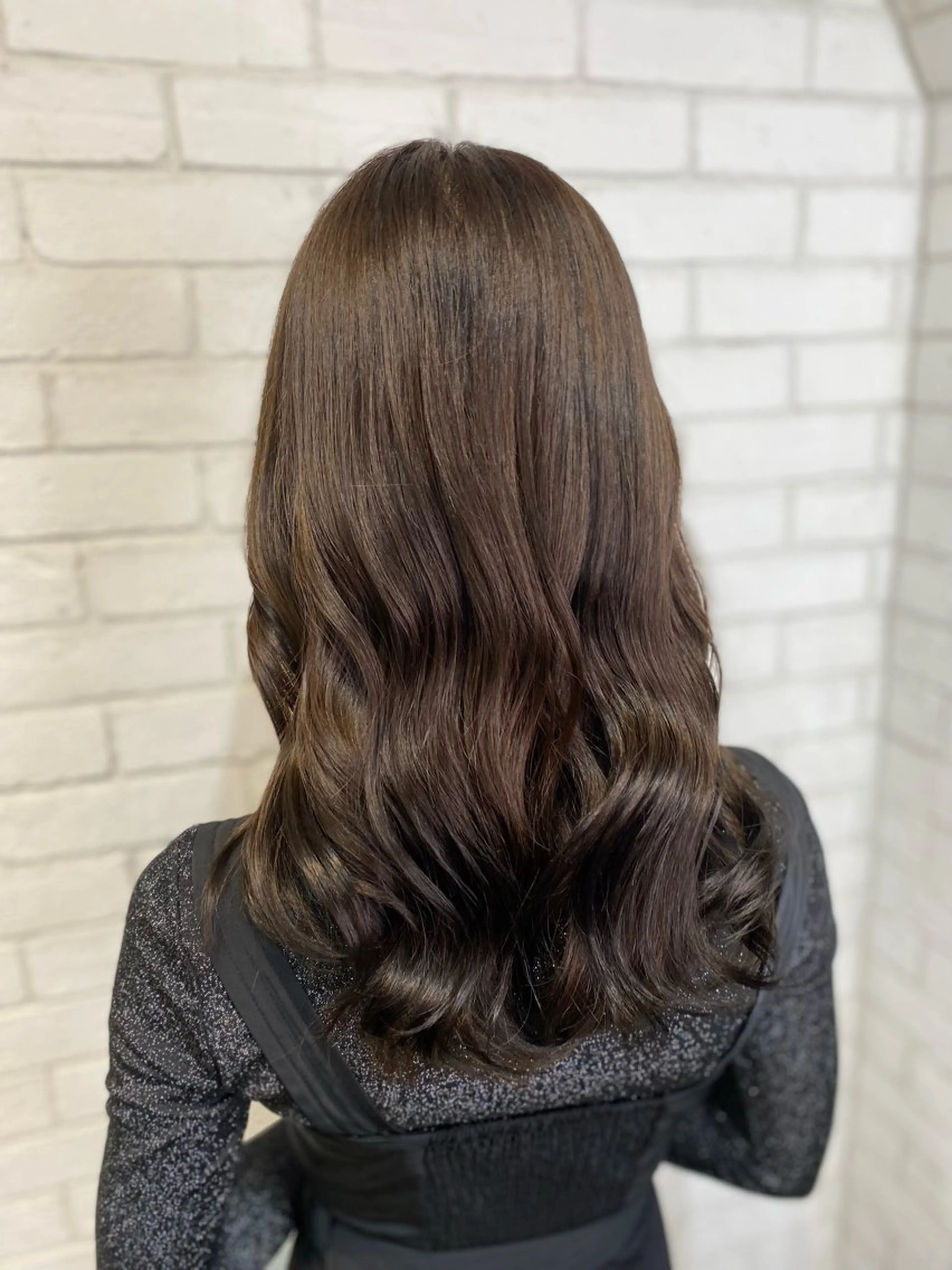 ロング カラー ヘアカラー トリートメント ヨシダ フミノリのヘアスタイル