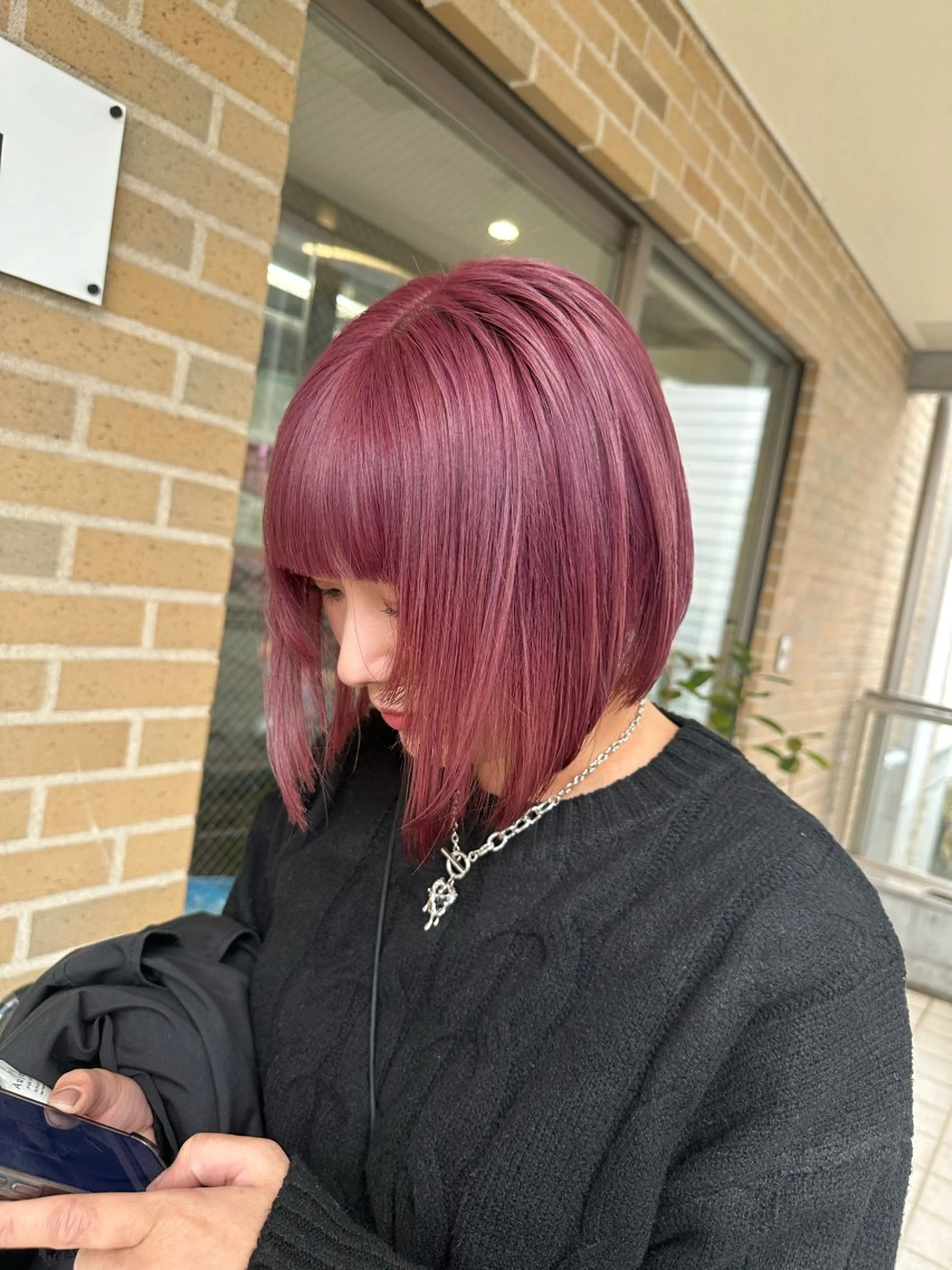 ショート カラー ベージュカラー ブリーチ ダブルカラー ハイトーンカラー ミルクティーベージュ ヘアカラー トリートメント ❣️本日ショート カット大募集❣️のヘアスタイル