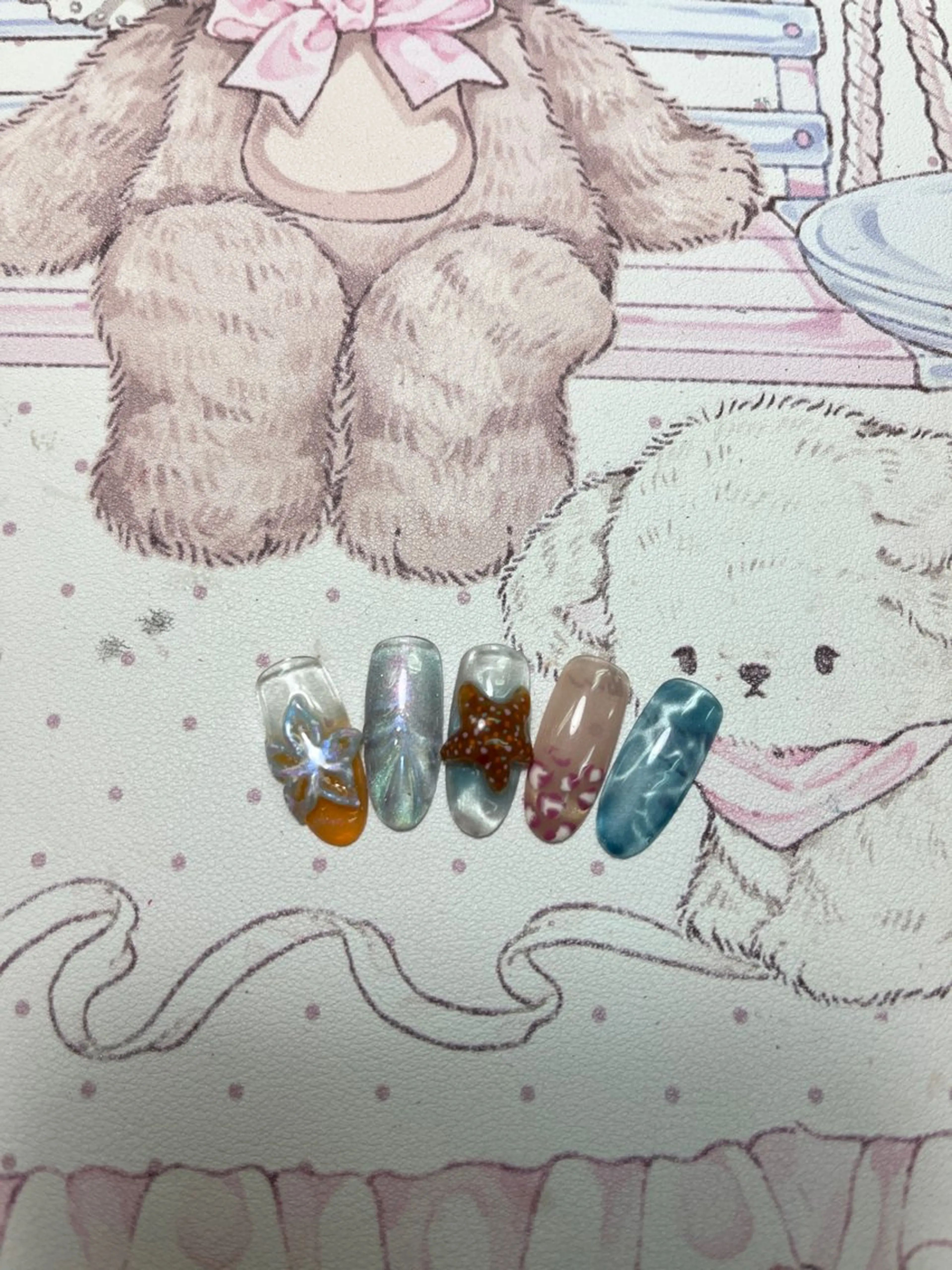 ネイル ハンドネイル ハンドケア ongles chicのネイルデザイン
