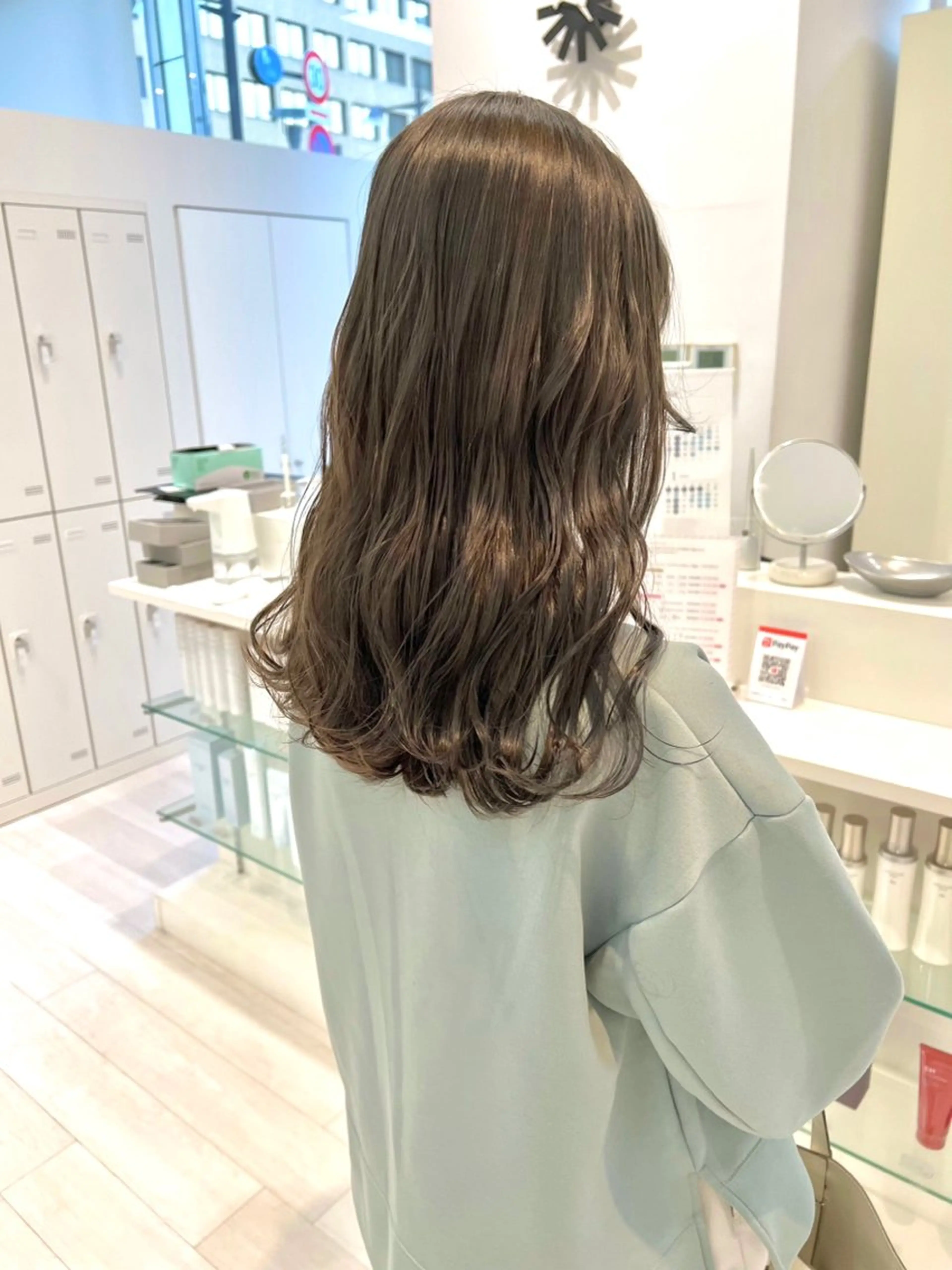 ロング ParveMix 佐々木梨紗🤍のヘアスタイル