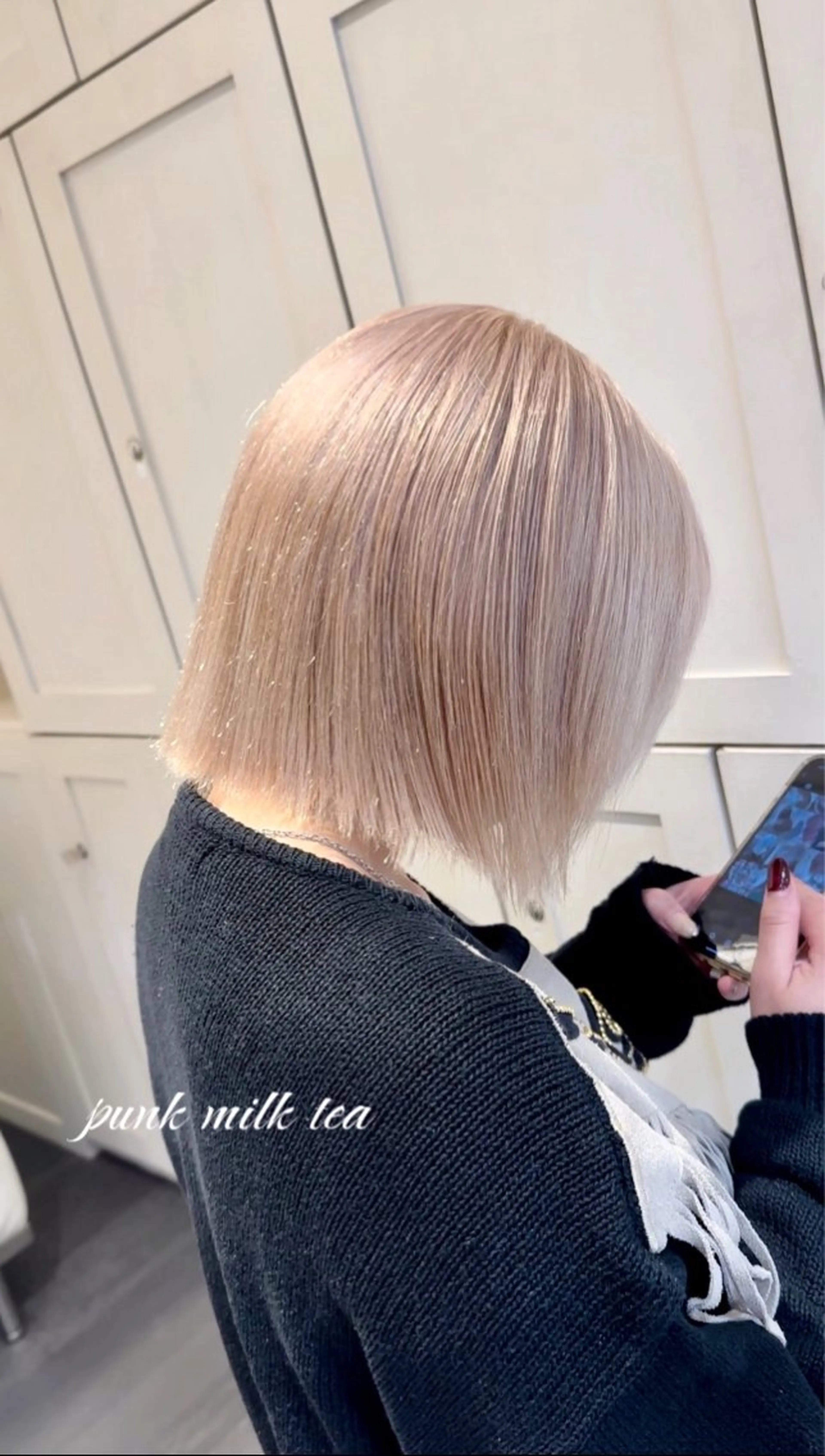 ロング カラー メンズ メンズブリーチ メンズハイトーン ベージュカラー ブリーチ ブロンド カット ヘアカラー トリートメント Beleza Shibuya所属・ヒロミ/ミルクティー /ブロンド/ピンクのヘアスタイル