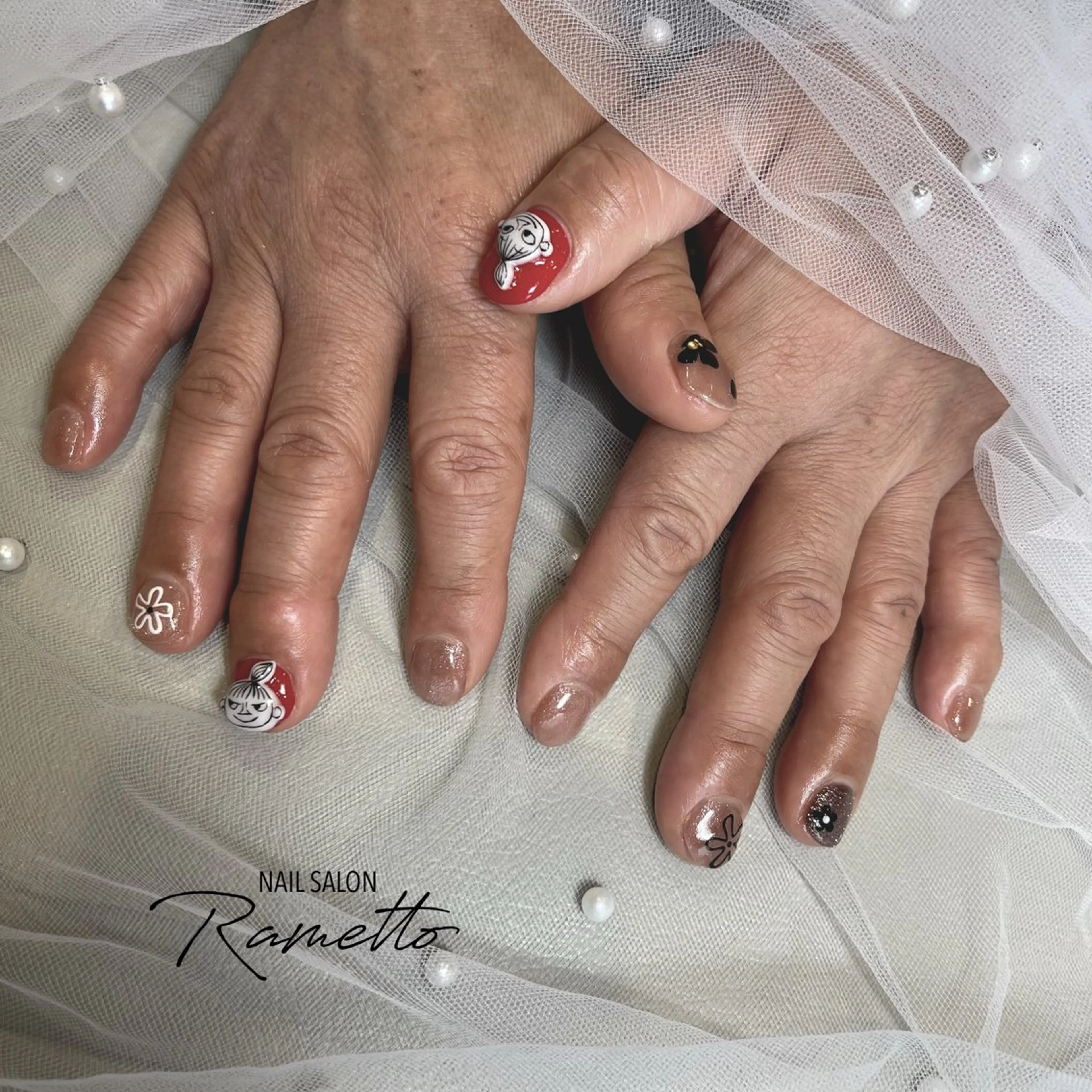 ネイル ハンドネイル NAILSALON Ramettoのネイルデザイン
