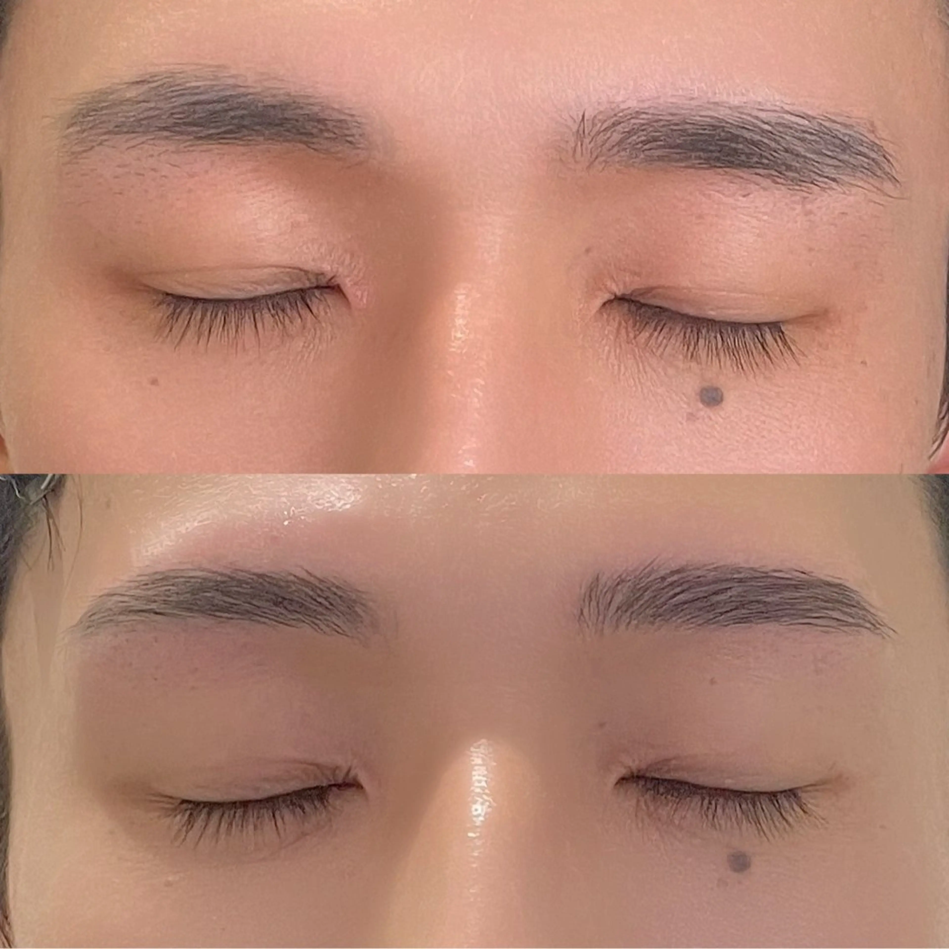 メンズ アイブロウ メンズ韓国風 メンズアイブロウ 表参道アイブロウ_ YURIの眉毛・アイブロウイメージ