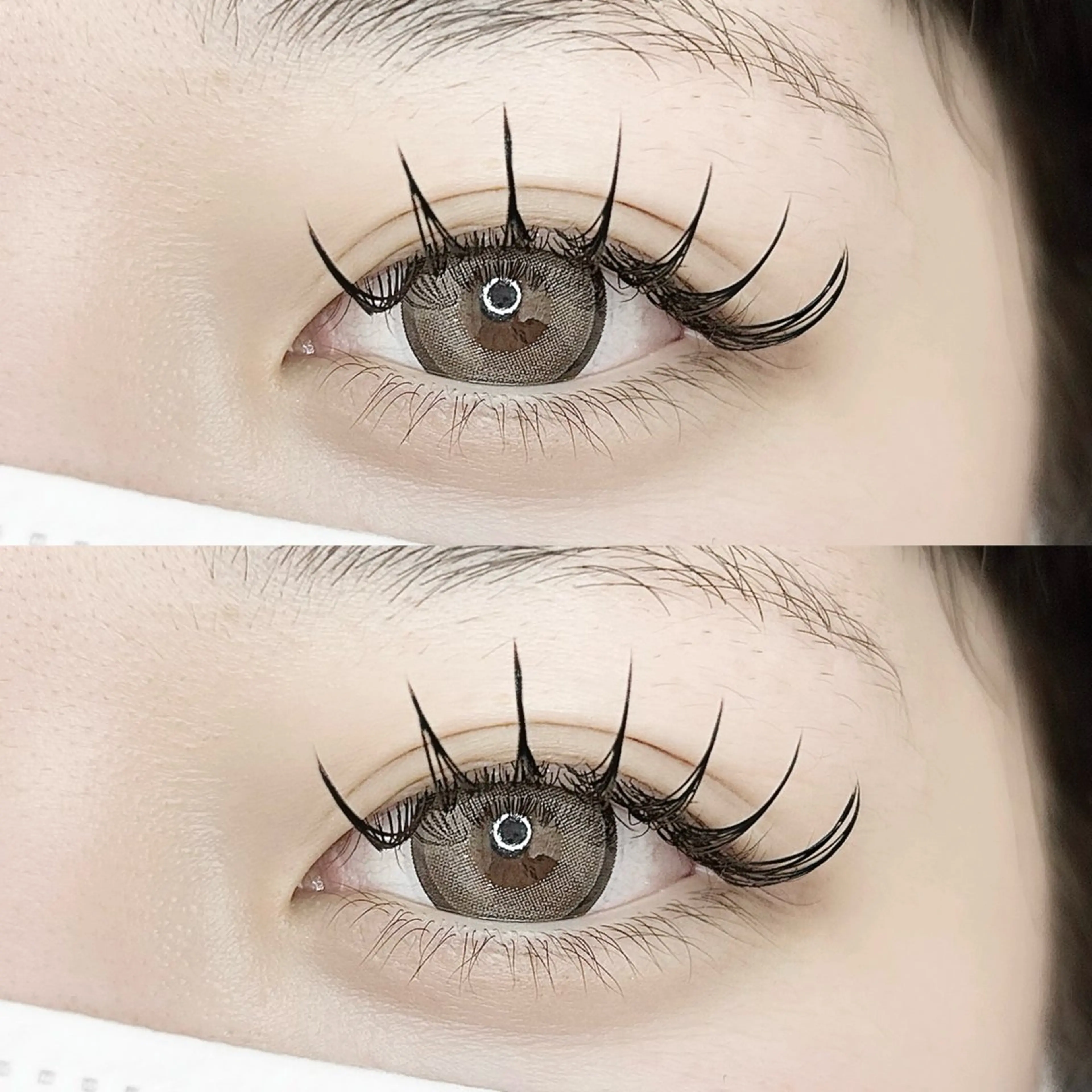 マツエク・マツパ フラットラッシュ grace produce by picasso門田屋敷店所属・grace 多田のマツエク・マツパデザイン