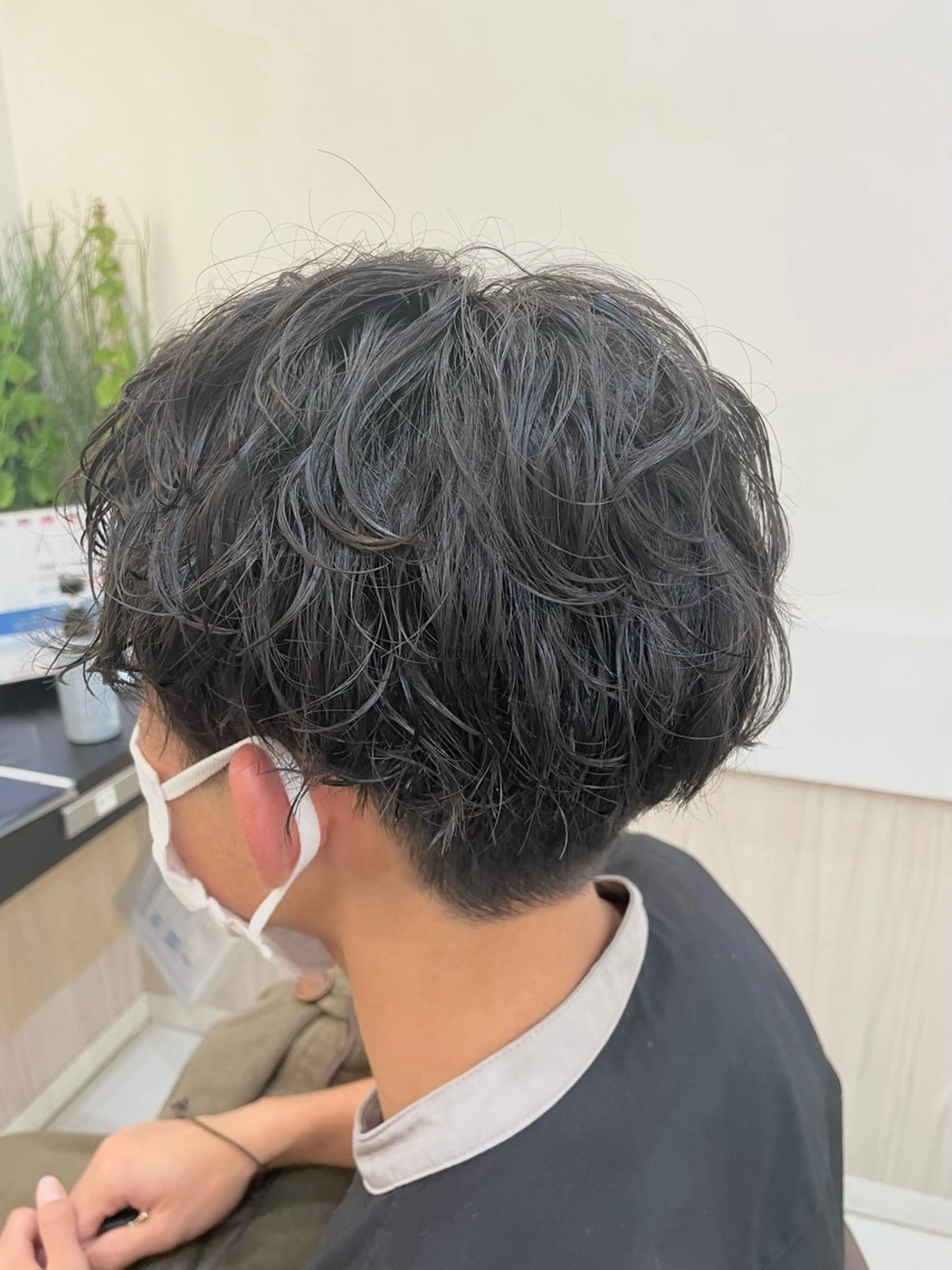 ショート パーマ メンズ カット パーマ リリー /Men's/パーマのヘアスタイル