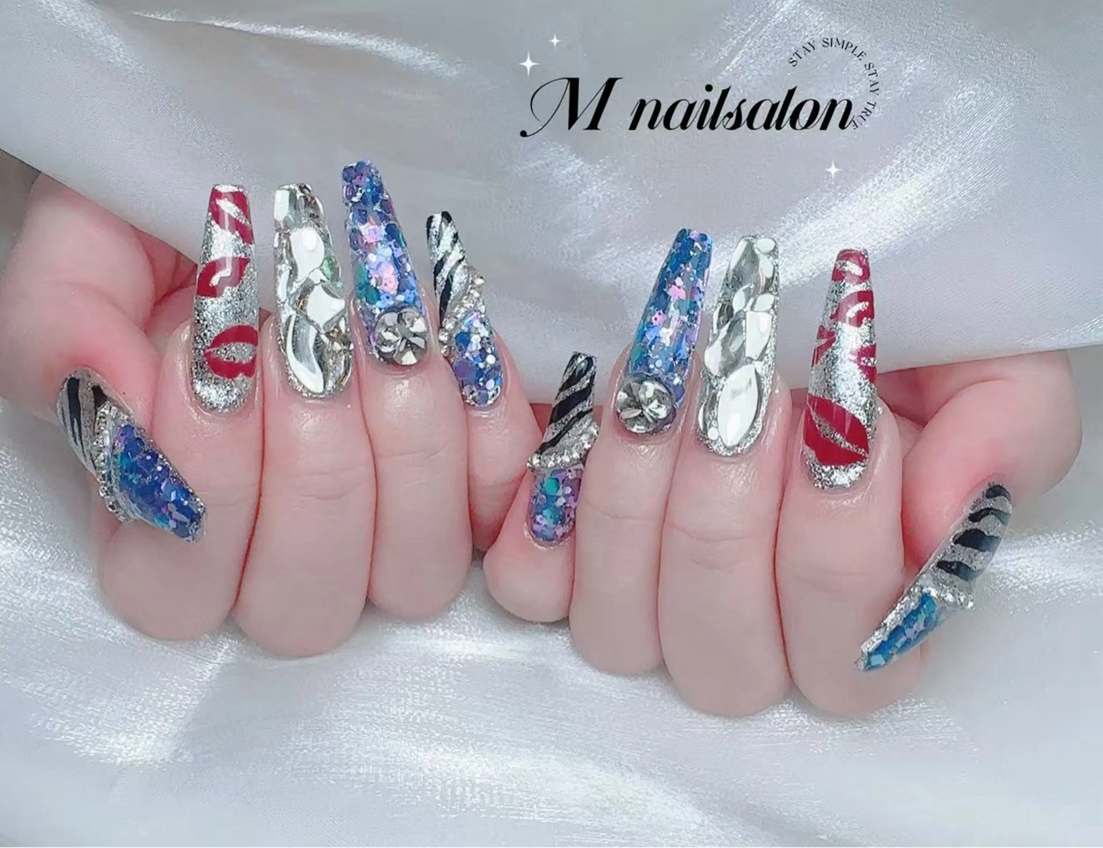 ネイル M🌷nail 長さだし専門店のネイルデザイン