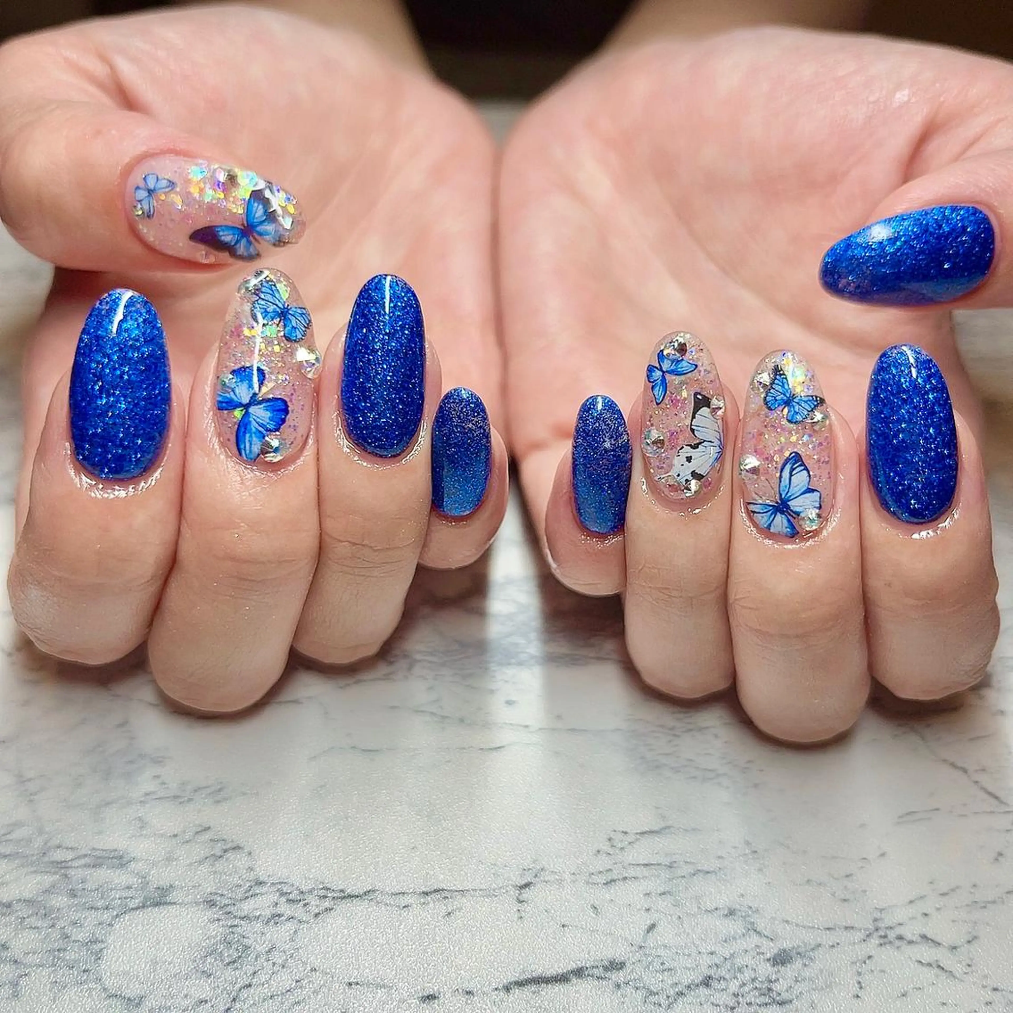 ネイル ジェルネイル しば まなみのネイルデザイン