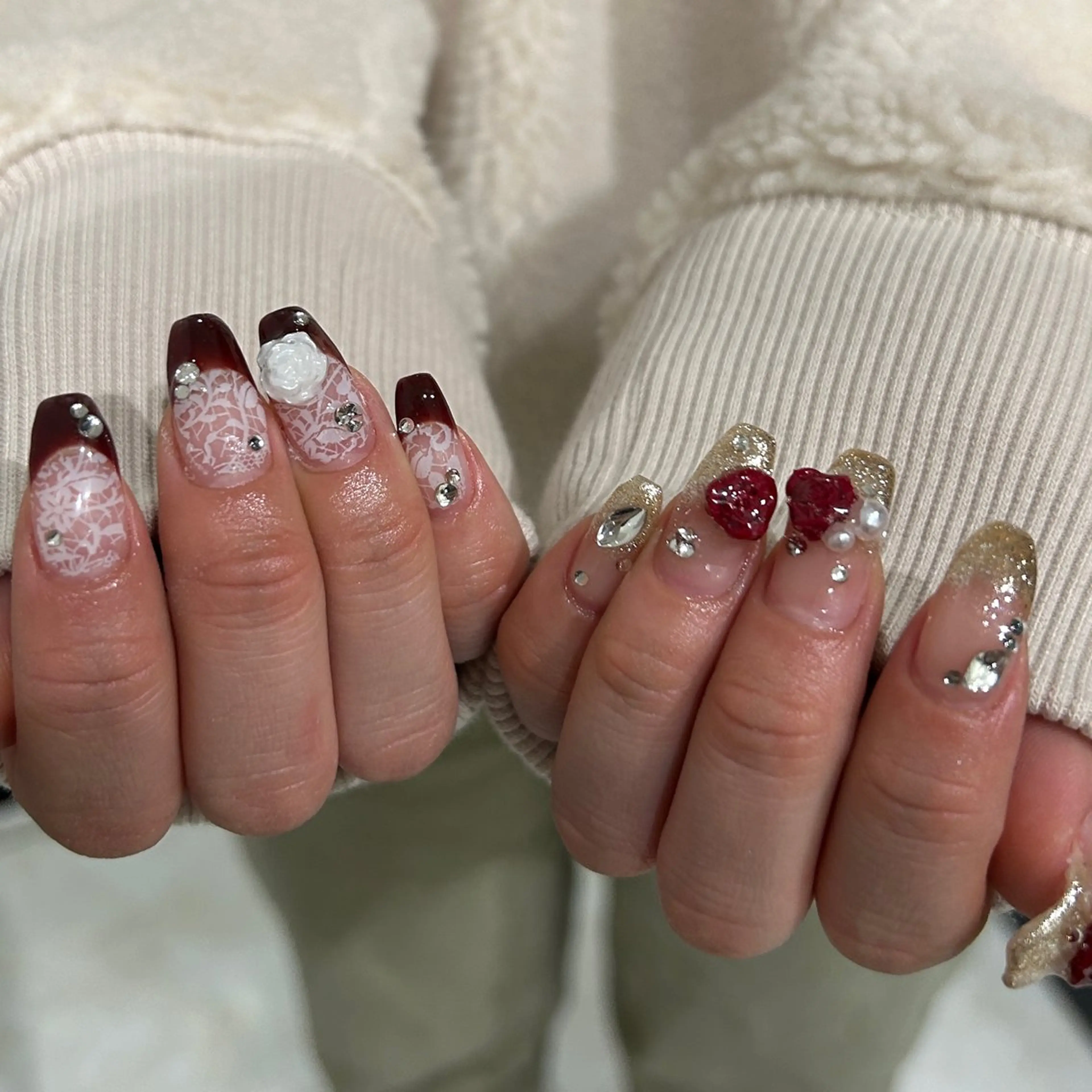 ネイル ハンドネイル MODA MANAMIᵕ̈のネイルデザイン