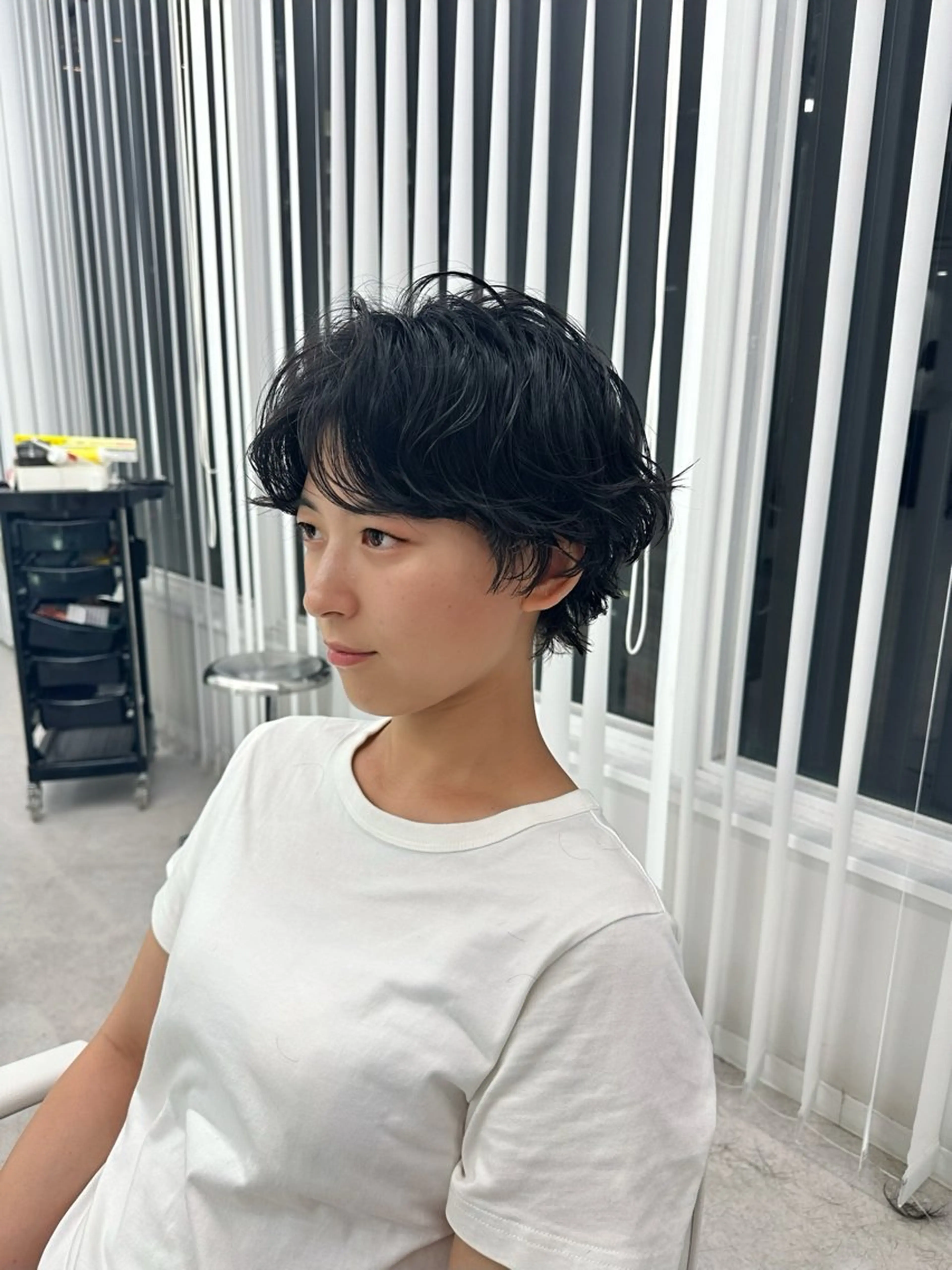 ショート パーマ ショートヘア サトウ ケンシンのヘアスタイル