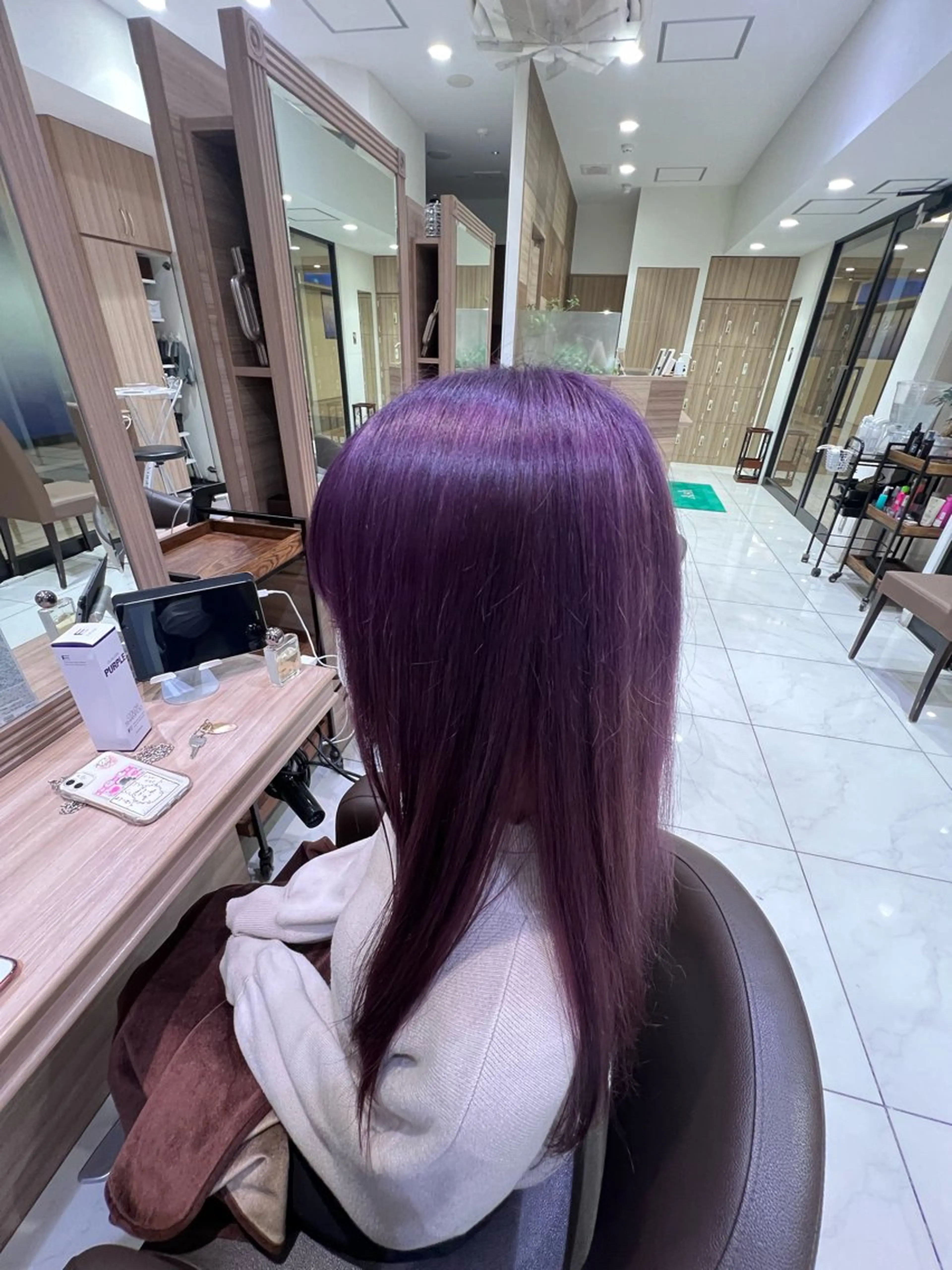ロング カラー 極艶ハイトーン 💎りゅうやのヘアスタイル