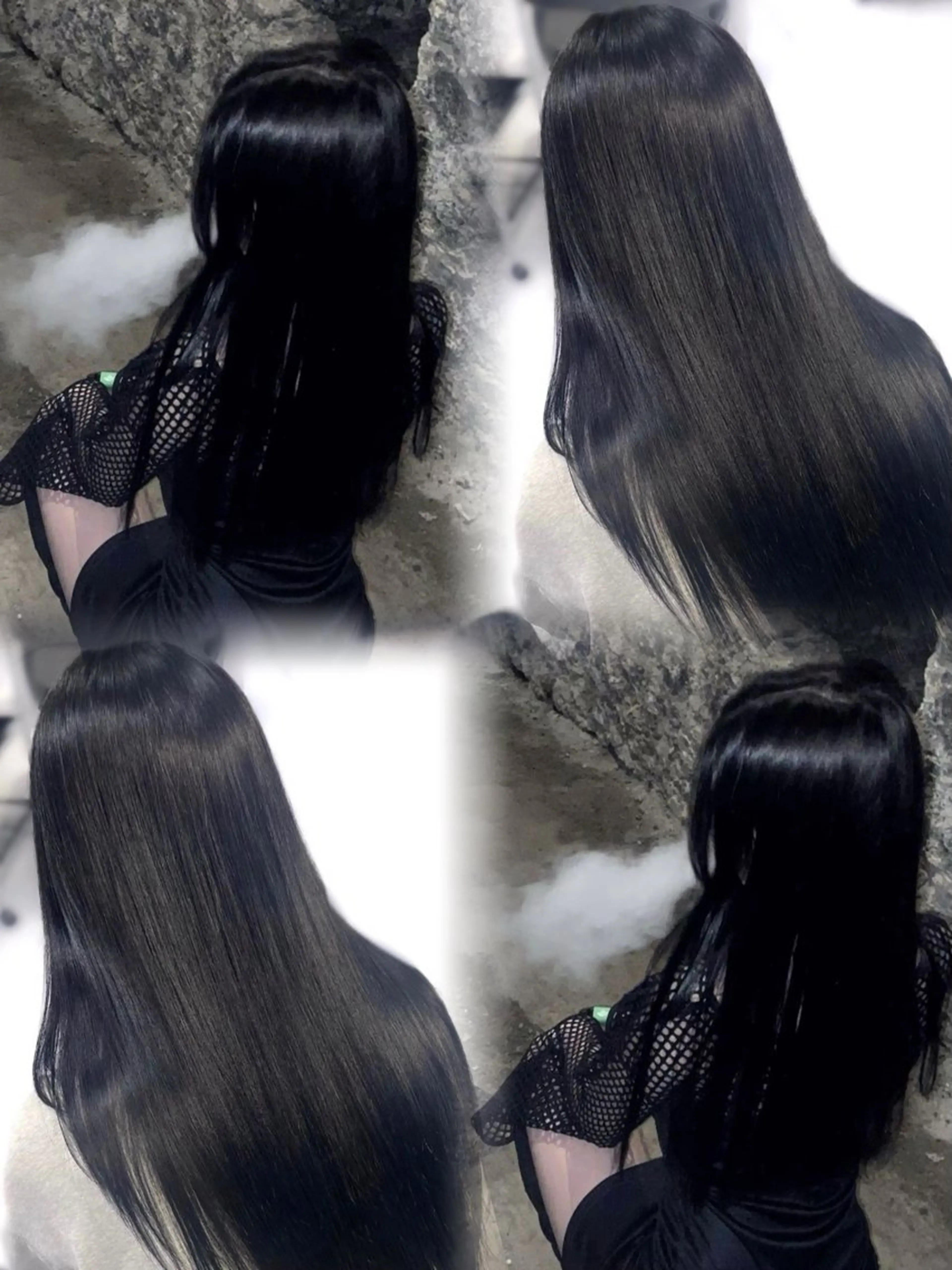 カラー ヘアカラー トリートメント 韓国風hair🖤 Maria🖤のヘアスタイル