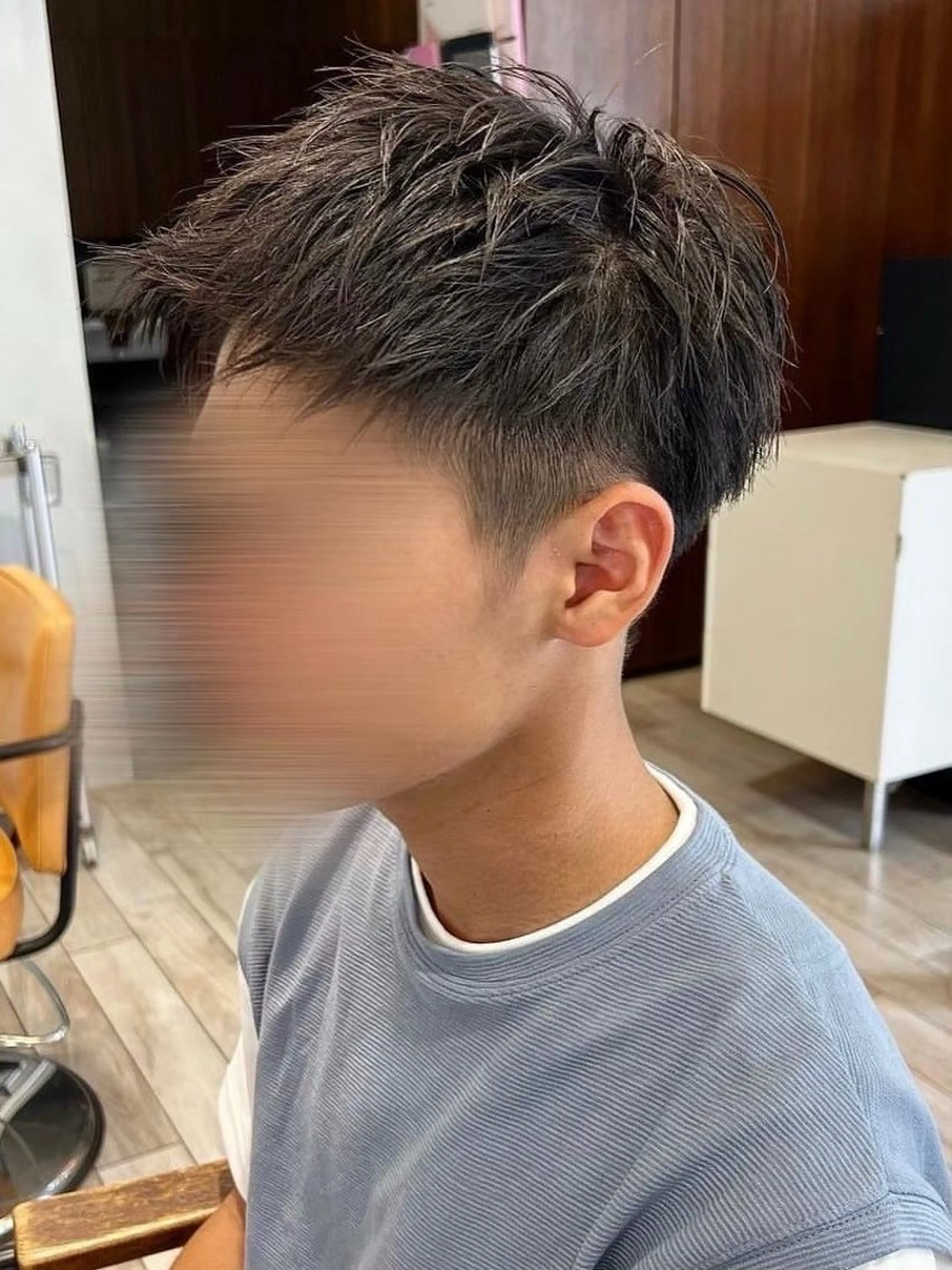 ショート メンズ カット おもだか　がく /レディースカットのヘアスタイル