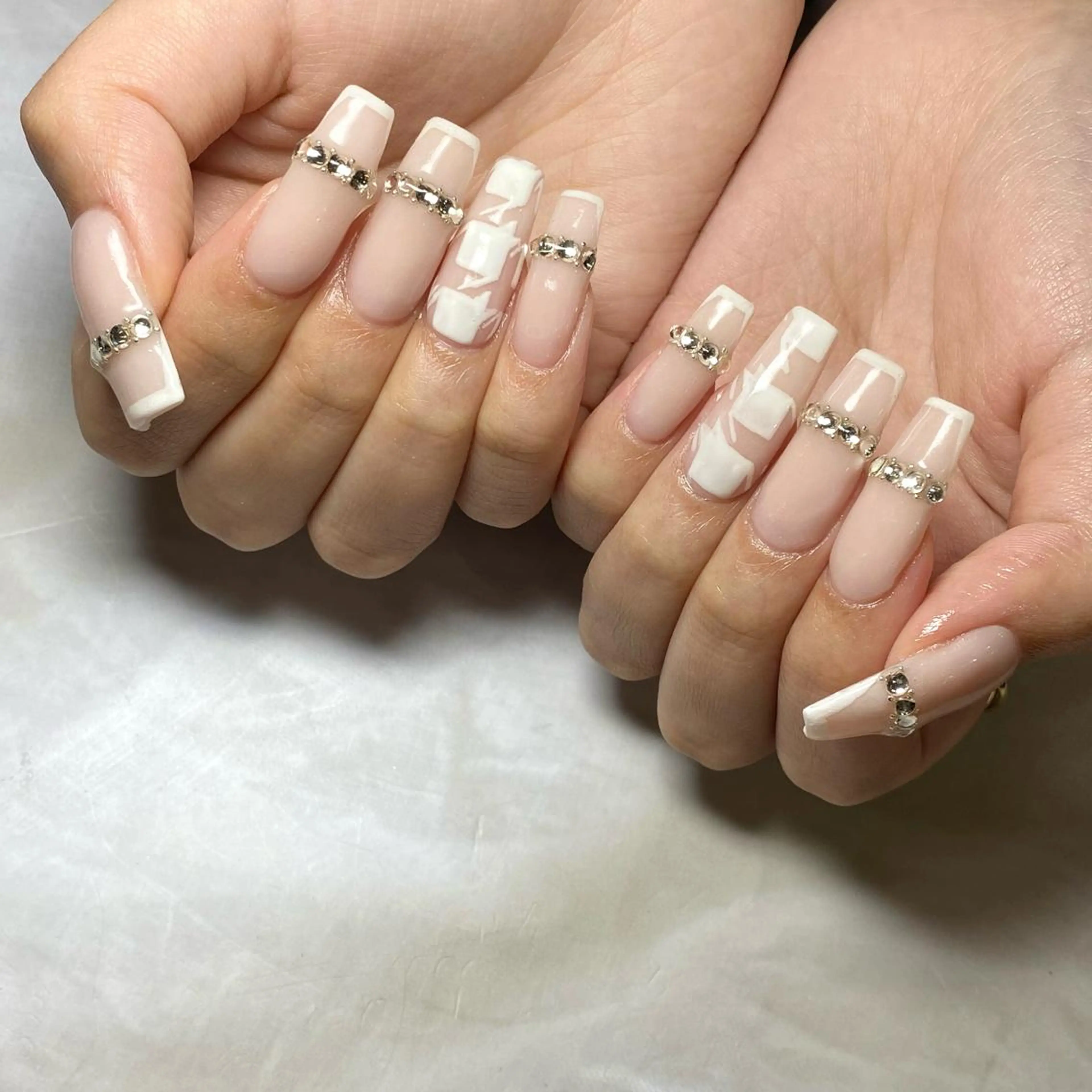 ネイル アートネイル スカルプネイル L'ecrin所属・L'ecrin 田中のネイルデザイン