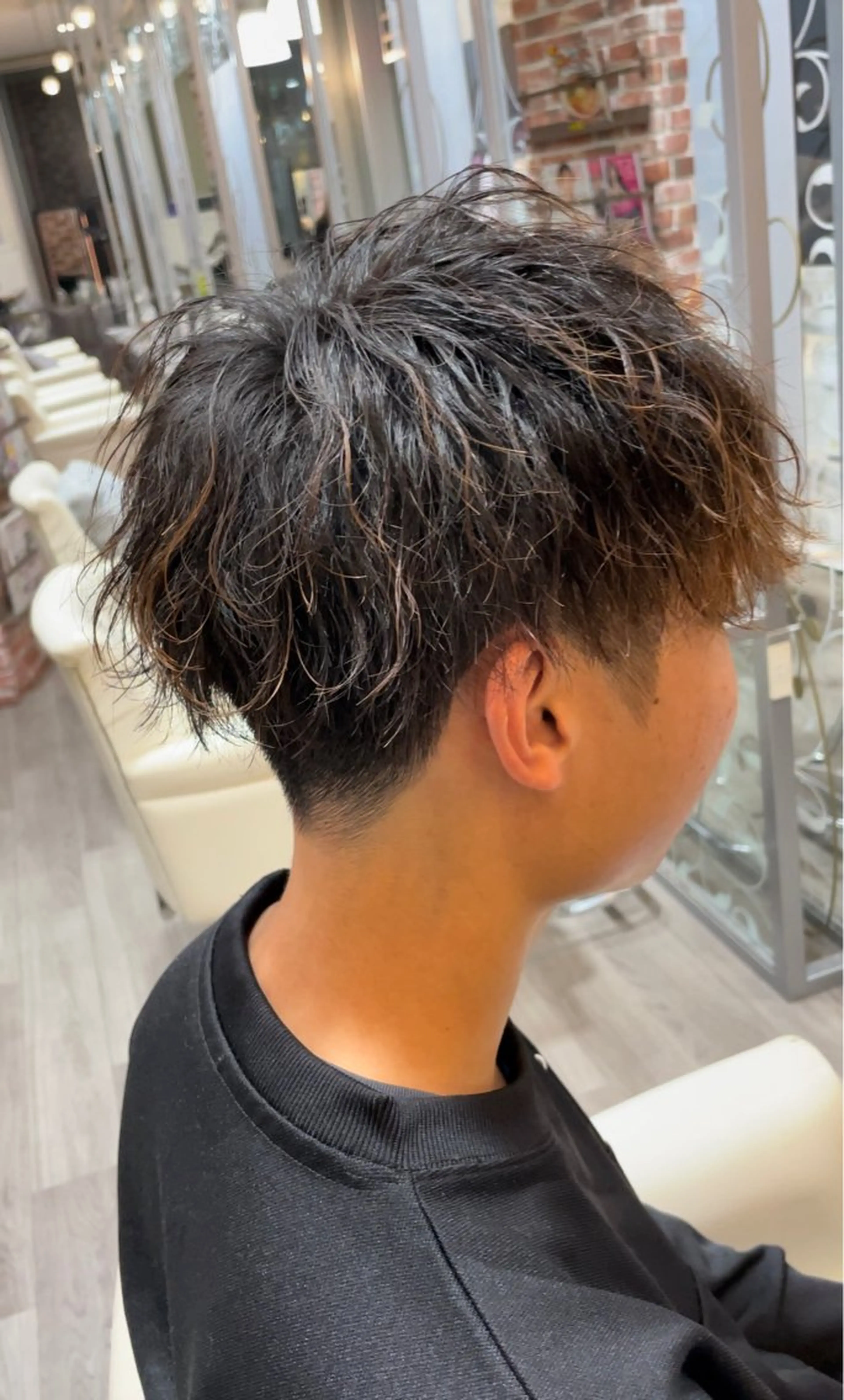メンズ メンズパーマ 刈り上げ カット ✨トレンド特化美容師 WILL上村　拳吾のヘアスタイル