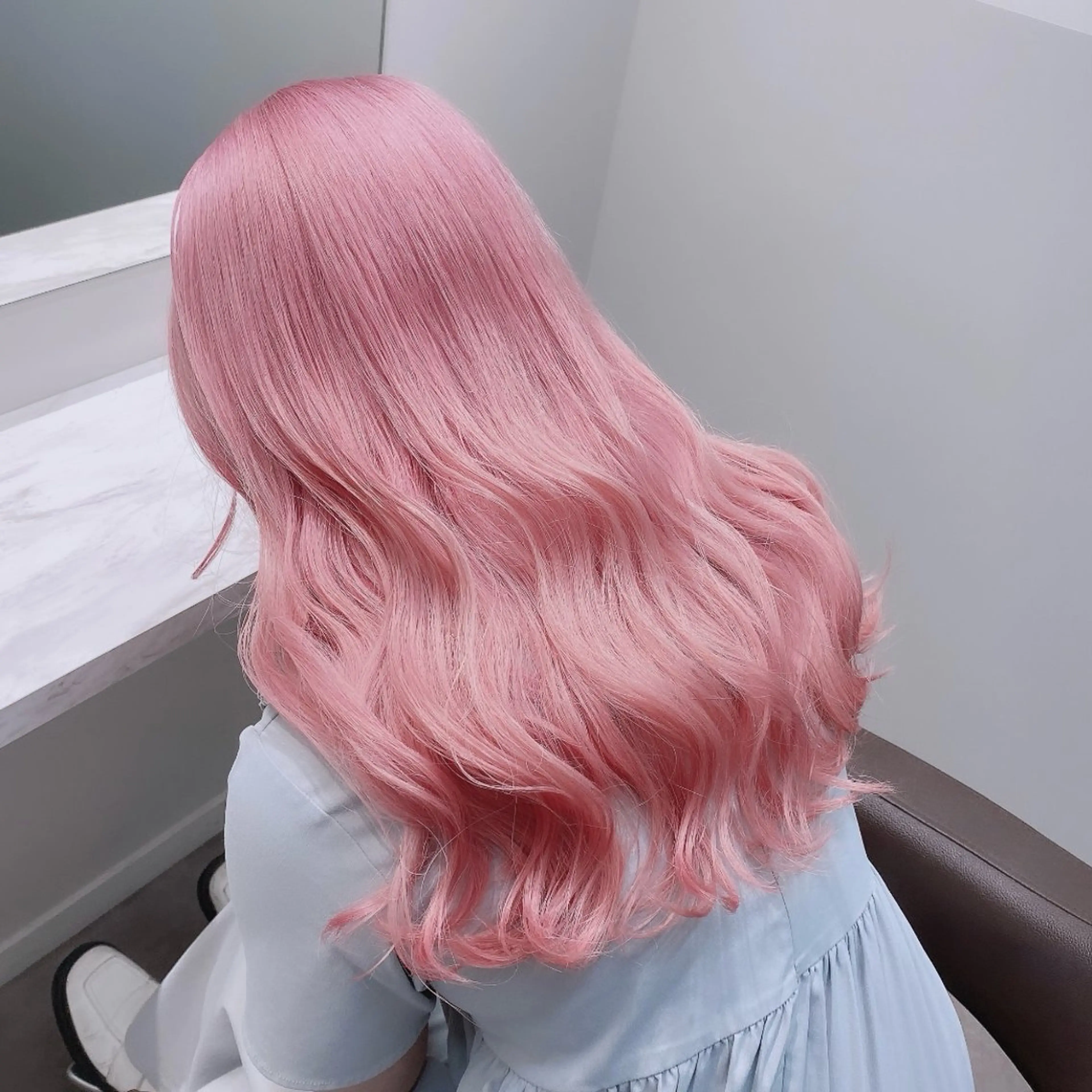 ロング カラー ヘアアレンジ メンズ ヘアカラー トリートメント SALOWIN所属・色落ちまでかわいい MASATOのヘアスタイル