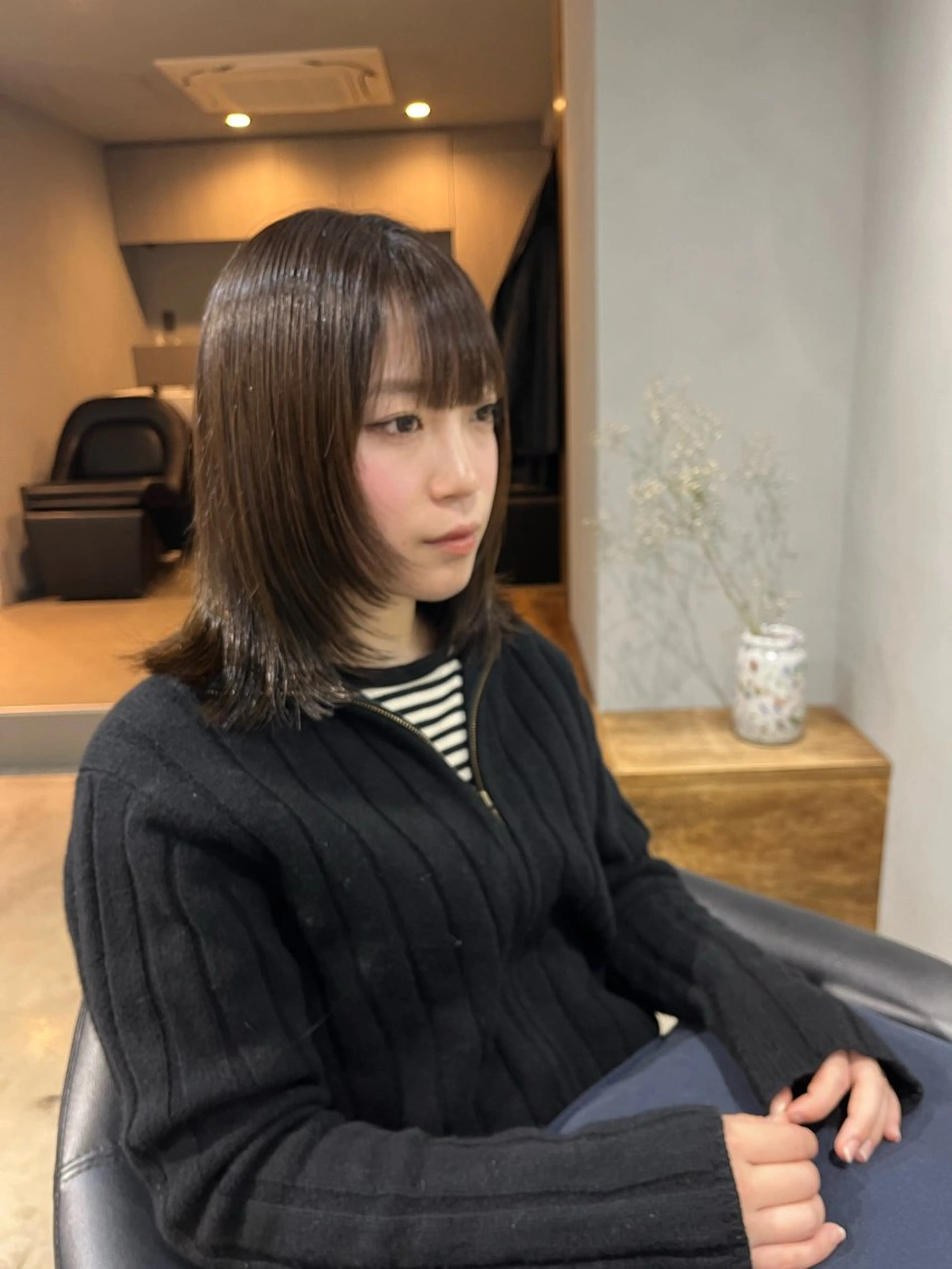 ミディアム 【arc】 佐藤未希穂/レイヤーのヘアスタイル