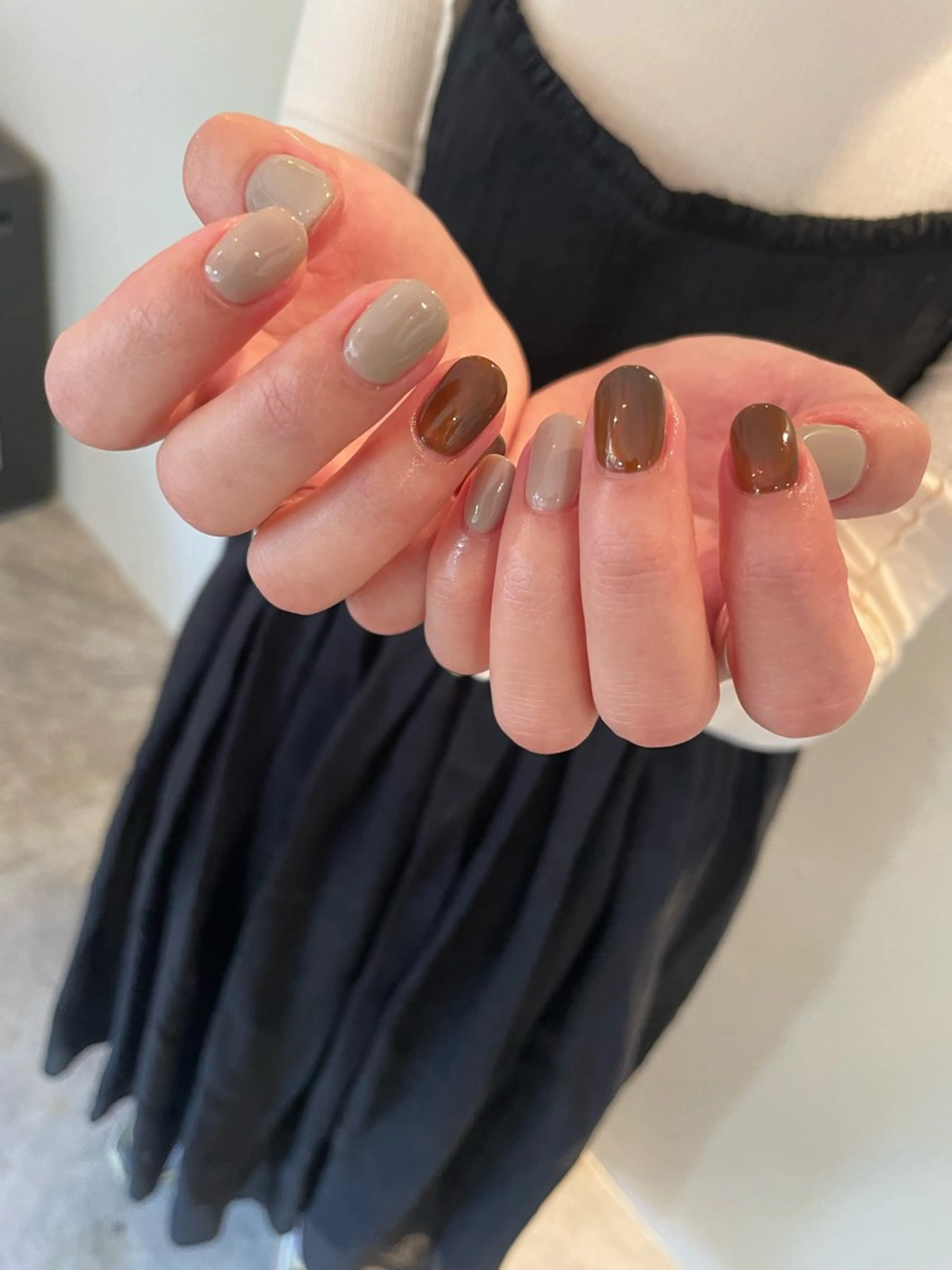 ネイル ハンドネイル lowaly所属・NAKAMURA HARUKAのネイルデザイン